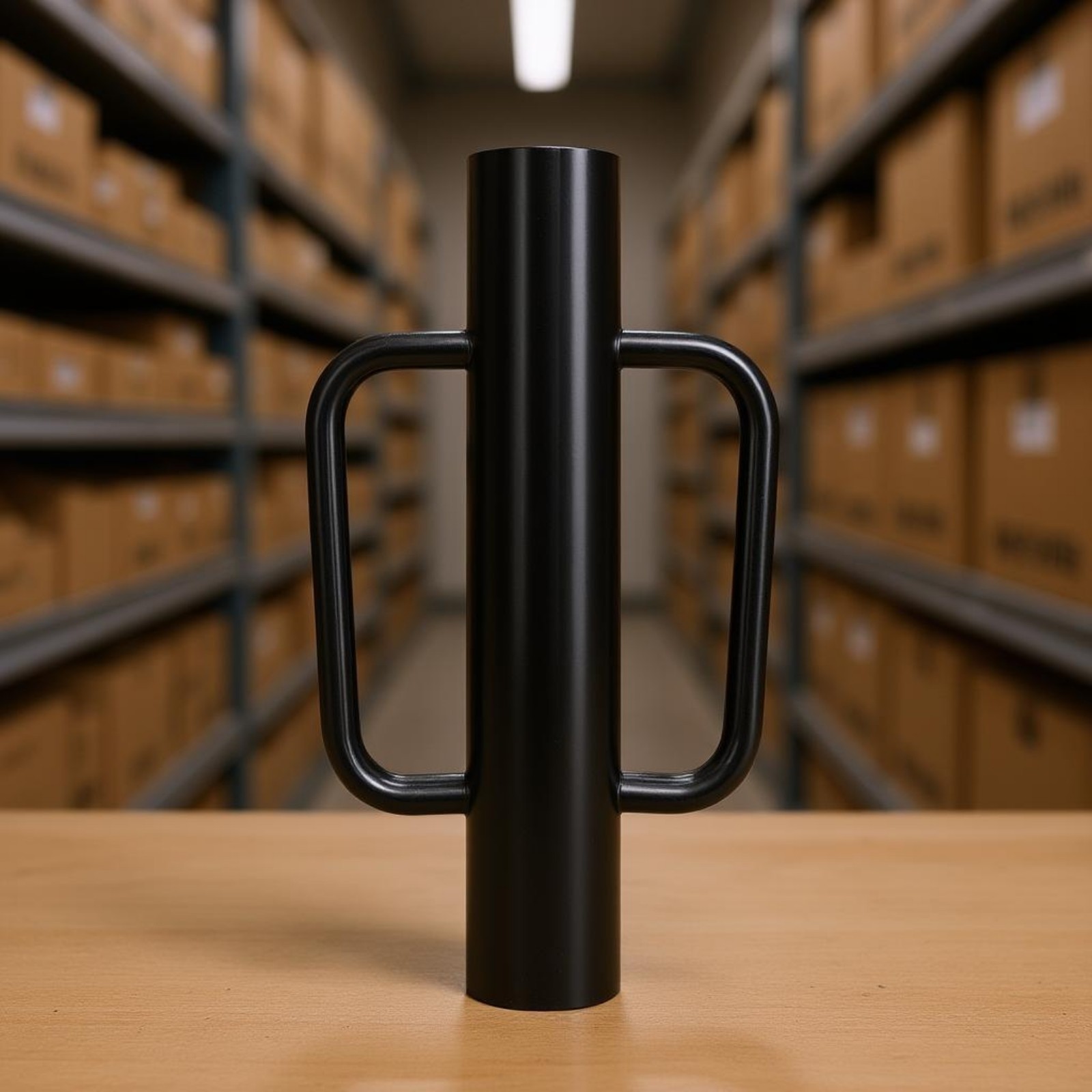 Fence Post Driver U-Shaped Handles Installation Tool Stand-Alone