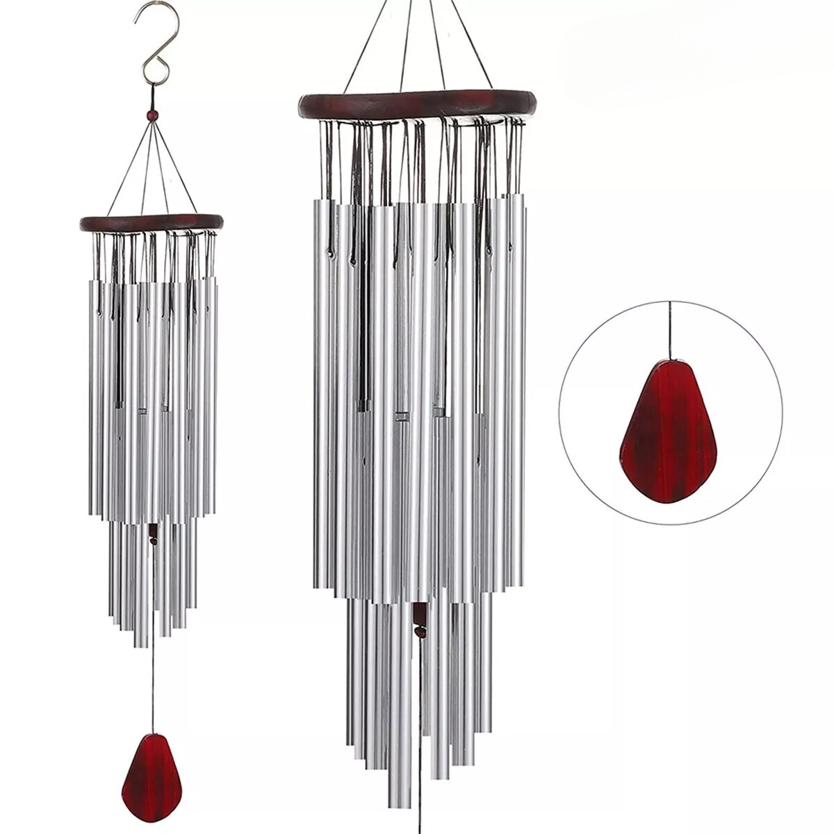 Large 27 Tubes Windchime Chapel Bells Wind Chimes Outdoor Garden Home Decor Gift