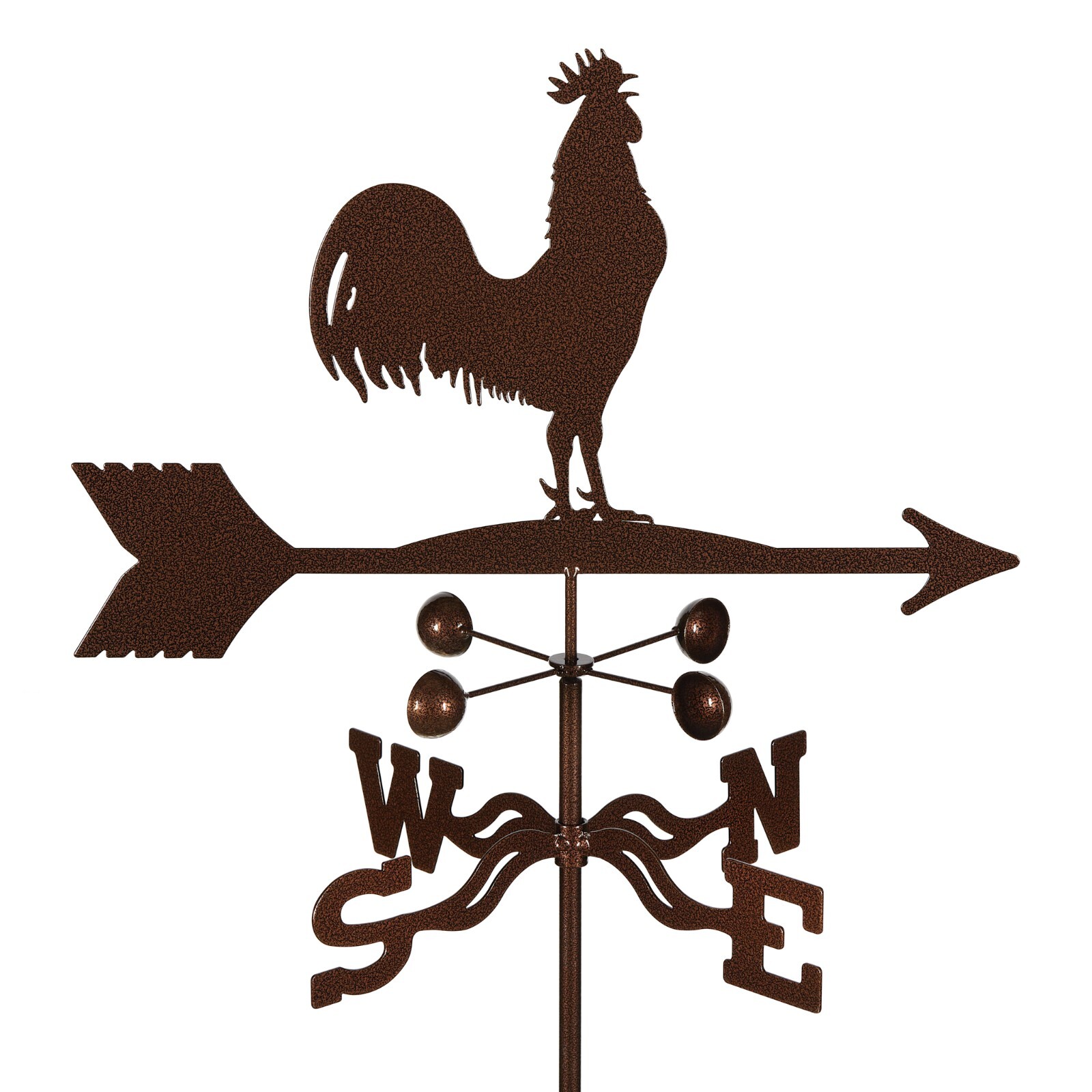 EZ Vane: HEAVY DUTY Steel Rooster Weathervane