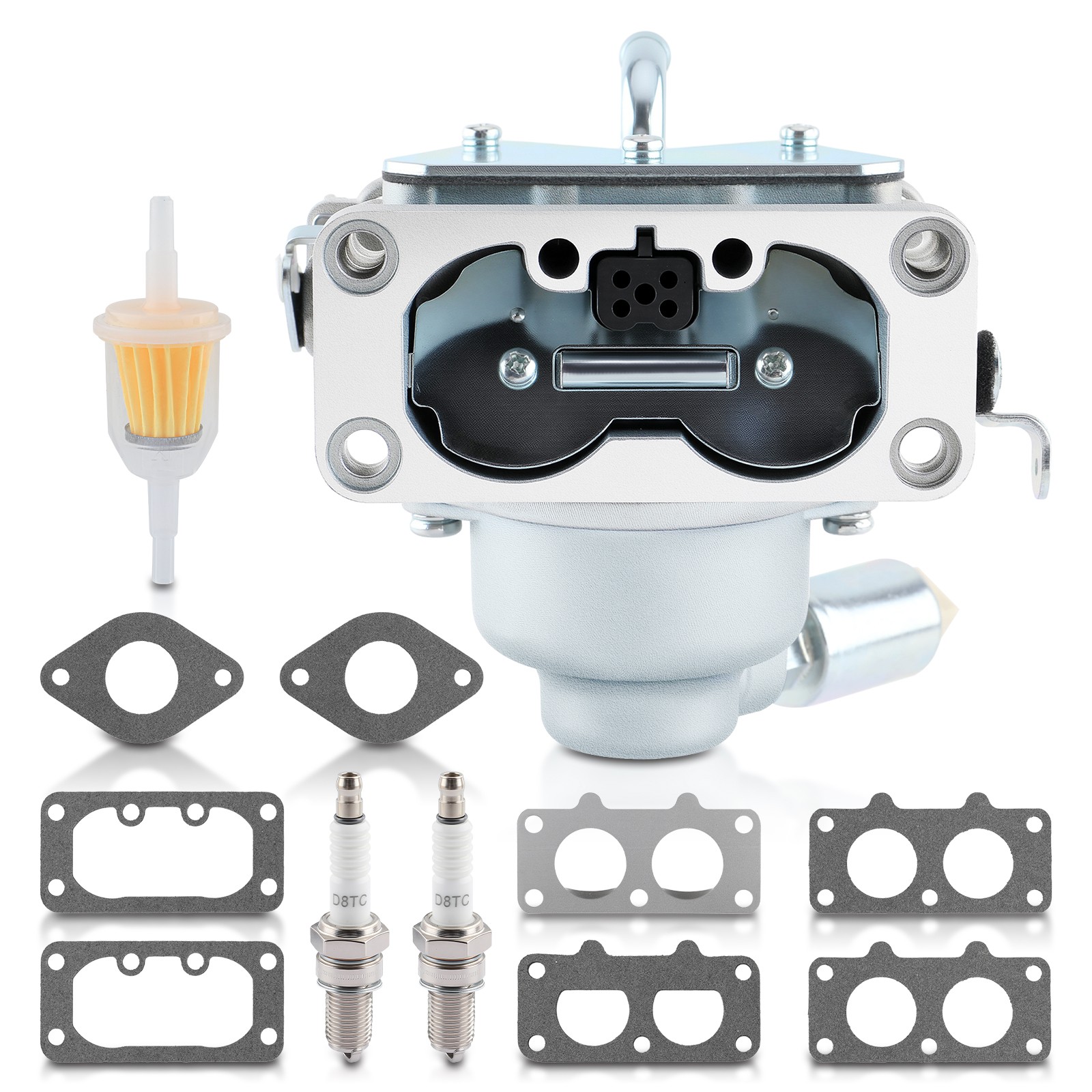 Carburetor For 46″ Husqvarna YTH22V46 960430257 960450045 Tractor w Manual Choke
