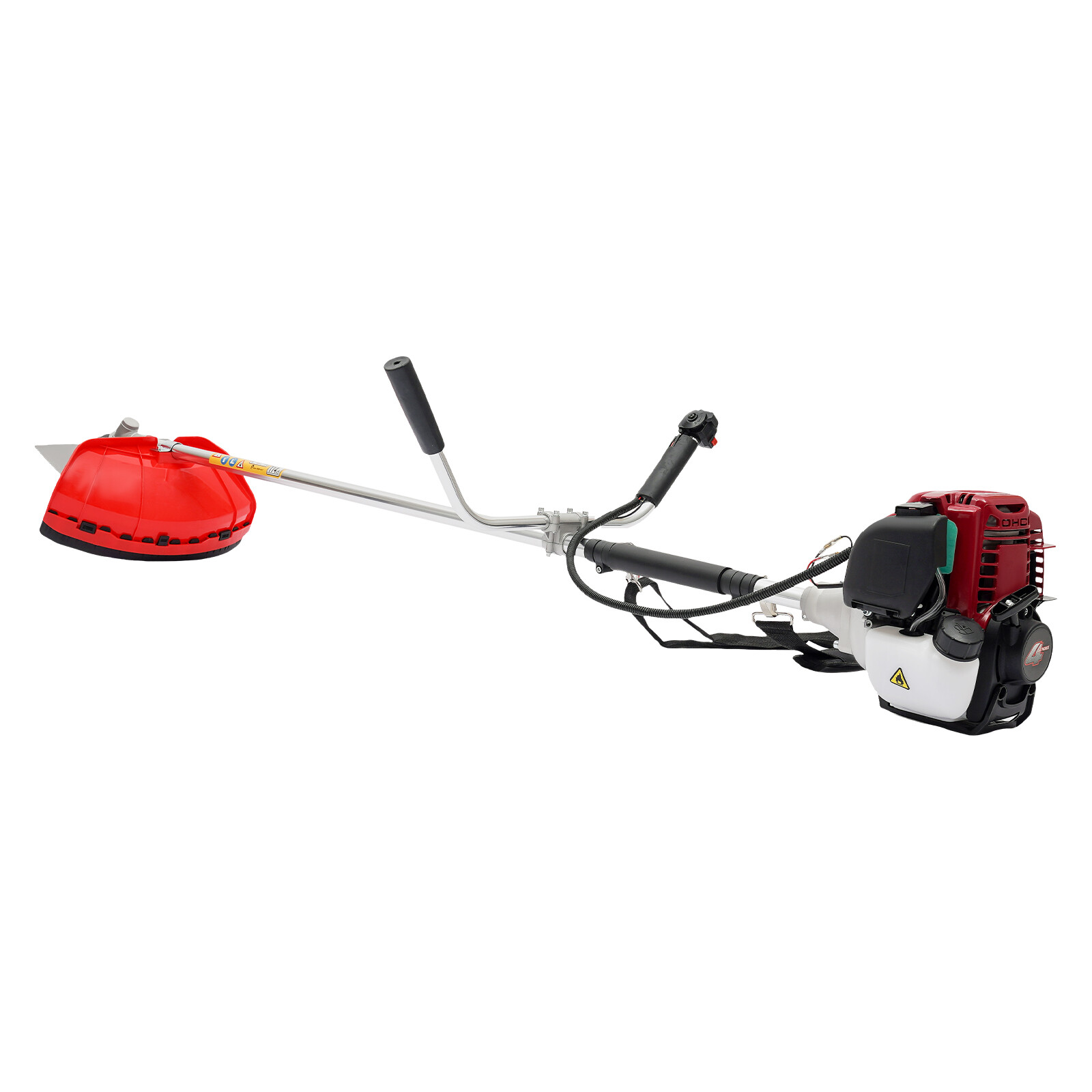 35.8CC 4 Stroke Gas Powered Brush Cutter Gardening Tool Grass Line Trimmer 1050W