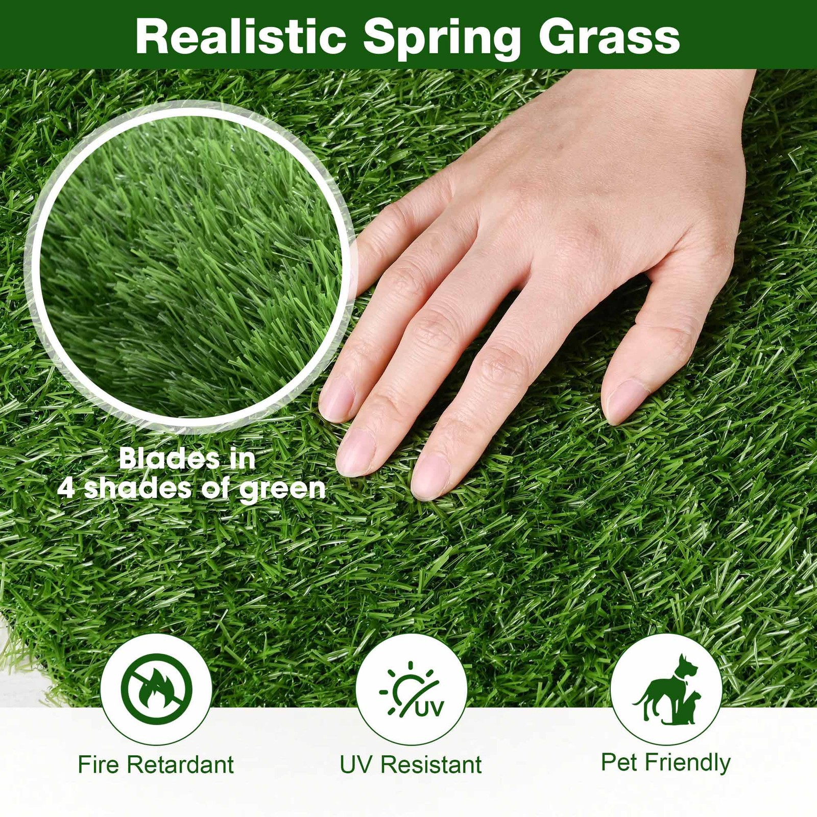 AplusChoice Gym Turf Flooring for Weight Sled Push Gym Equipment Outdoor Indoor