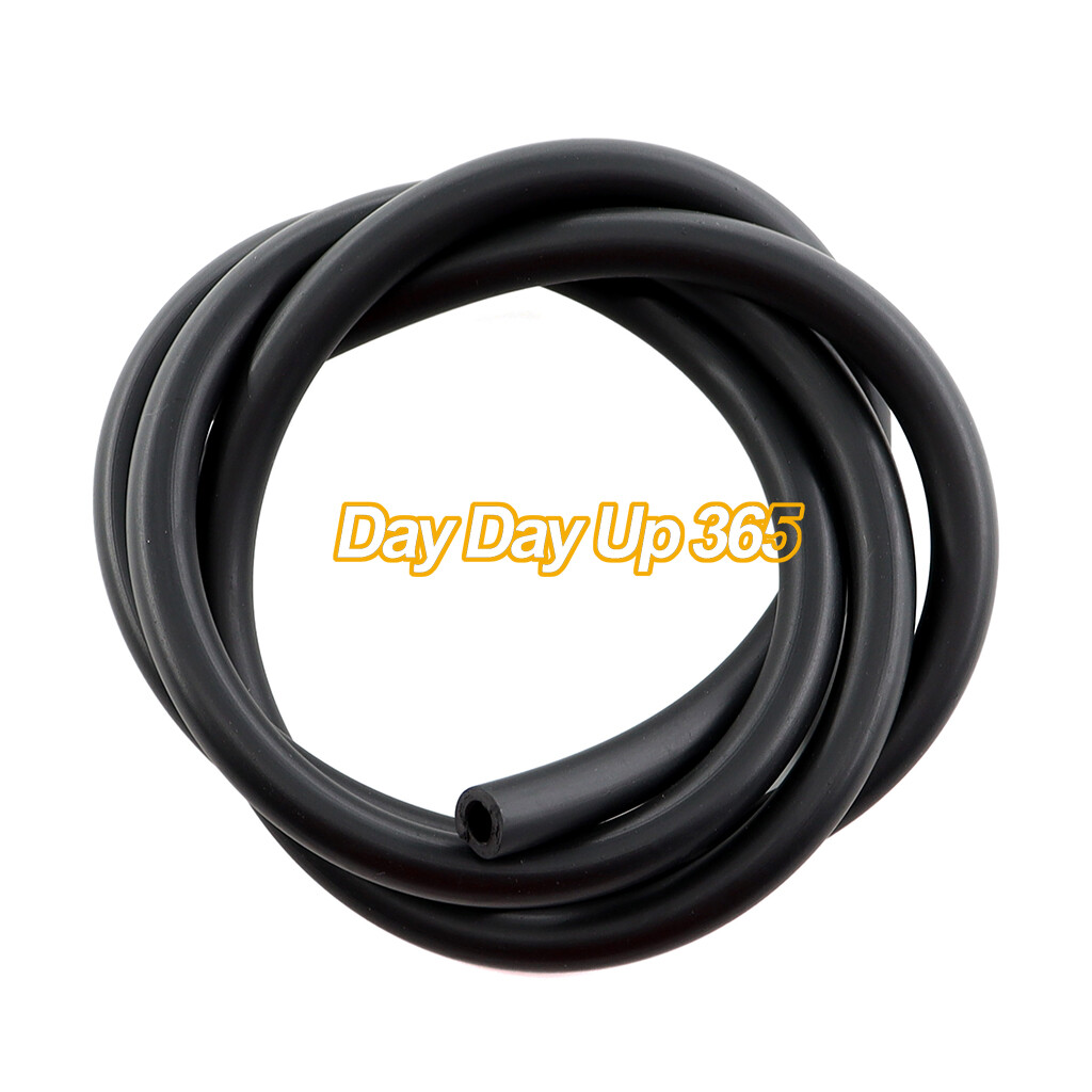 3 feet 1/4″ ID x 3/8″ OD Fuel Line Gas Hose Tubing 1/4 INCH ID + 4 Spring Clamp
