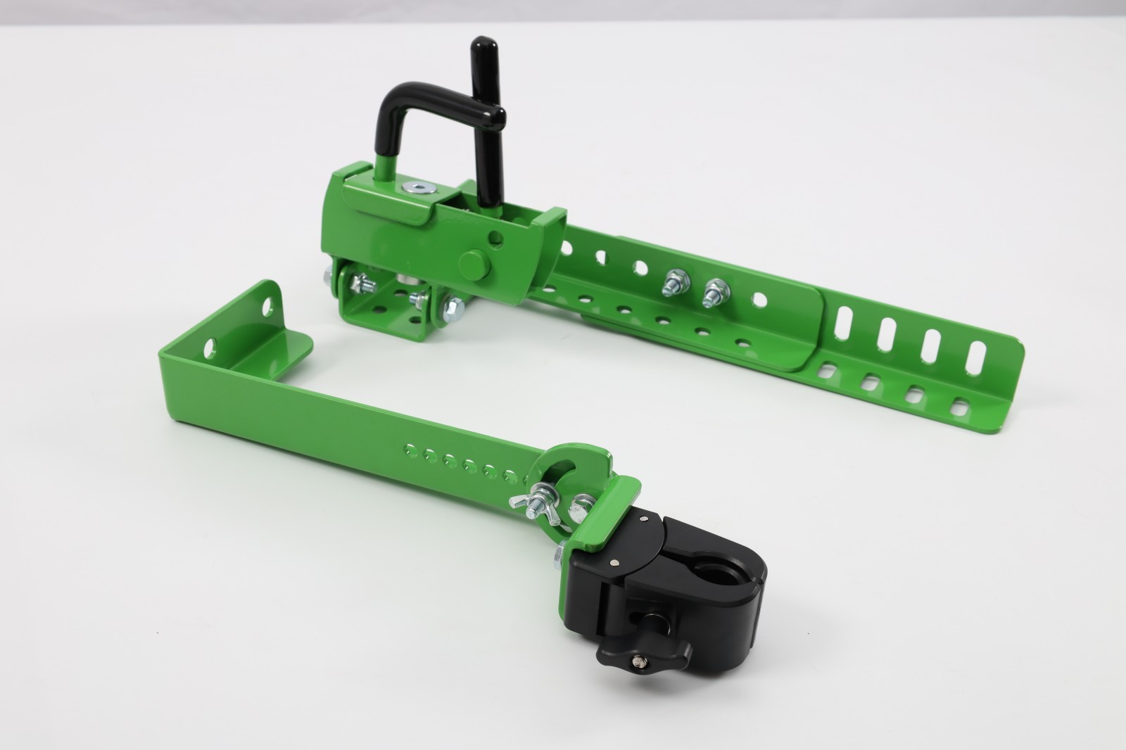 Lawn Mower Trimmer Rack for Walk-Behind, Stand-On & ZTR Mowers Landscaping Green