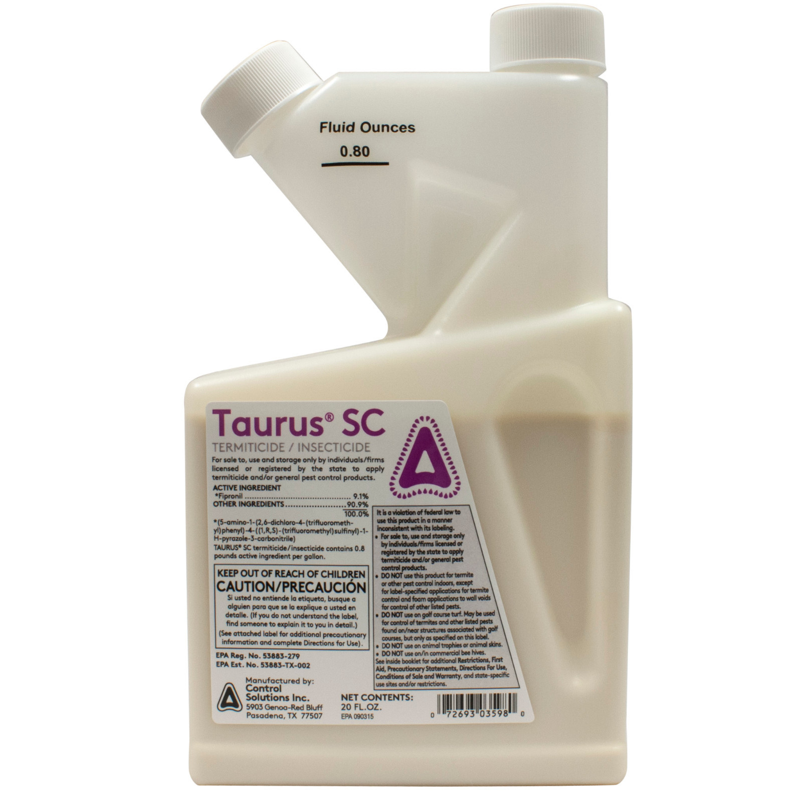 Taurus SC Termiticide Termite Ant Spray Generic Termidor NOT FOR:CT,NY,IN,MA,MN+