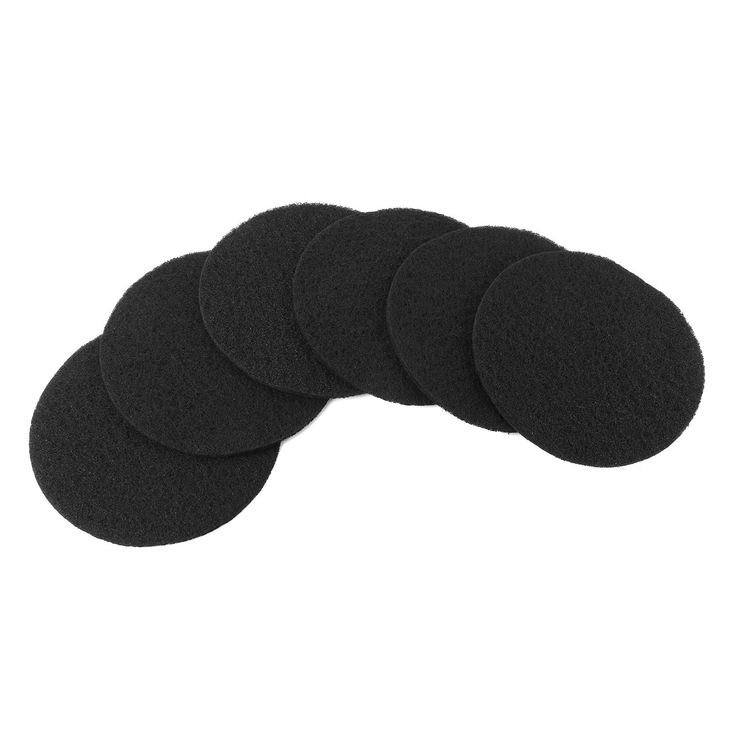 Set of 6 7.25inch Kitchen Compost Bin Charcoal Filter Replacements Thickness 0.4