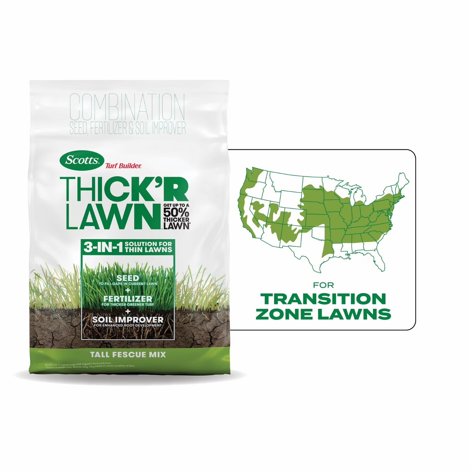 Scotts Turf Builder Thick’R Lawn Sun & Shade 12 lb.