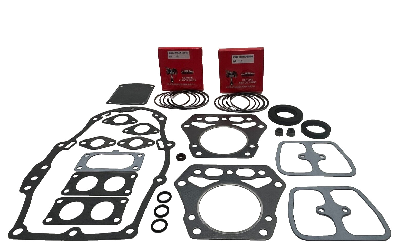 2 STANDARD PISTON RING SETS FH601V FH641V FH680V FH641D FH680D FH721V FH721D