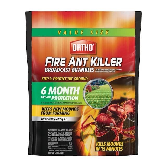 ORTHO Fire Ant Killer Broadcast Granules 11.5 lb, Up to 6 Months Protection
