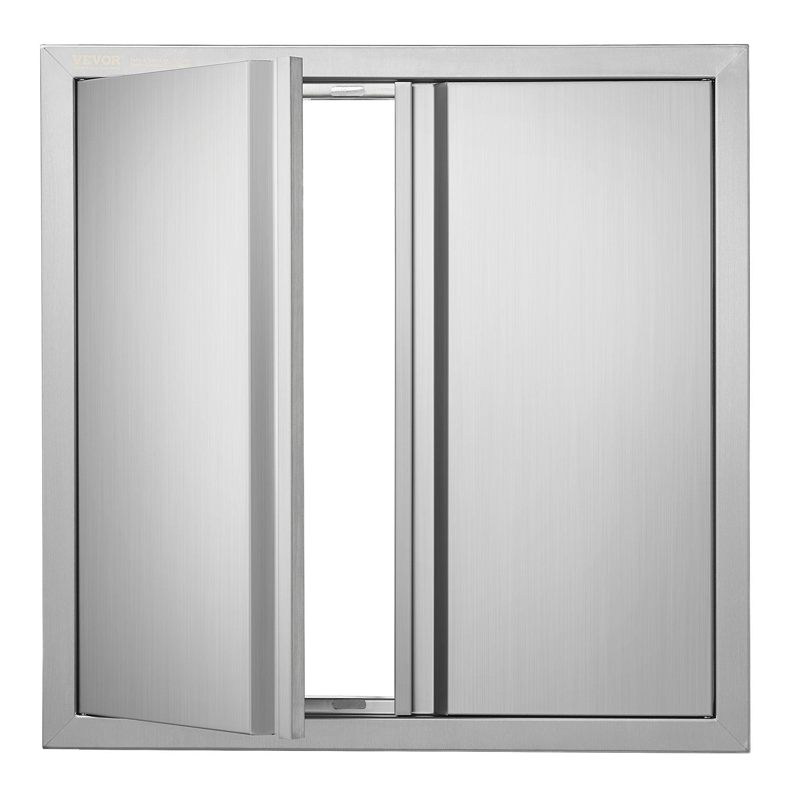 24x24in Stainless Steel Flush Mount Outdoor Access Door & Recessed Handle