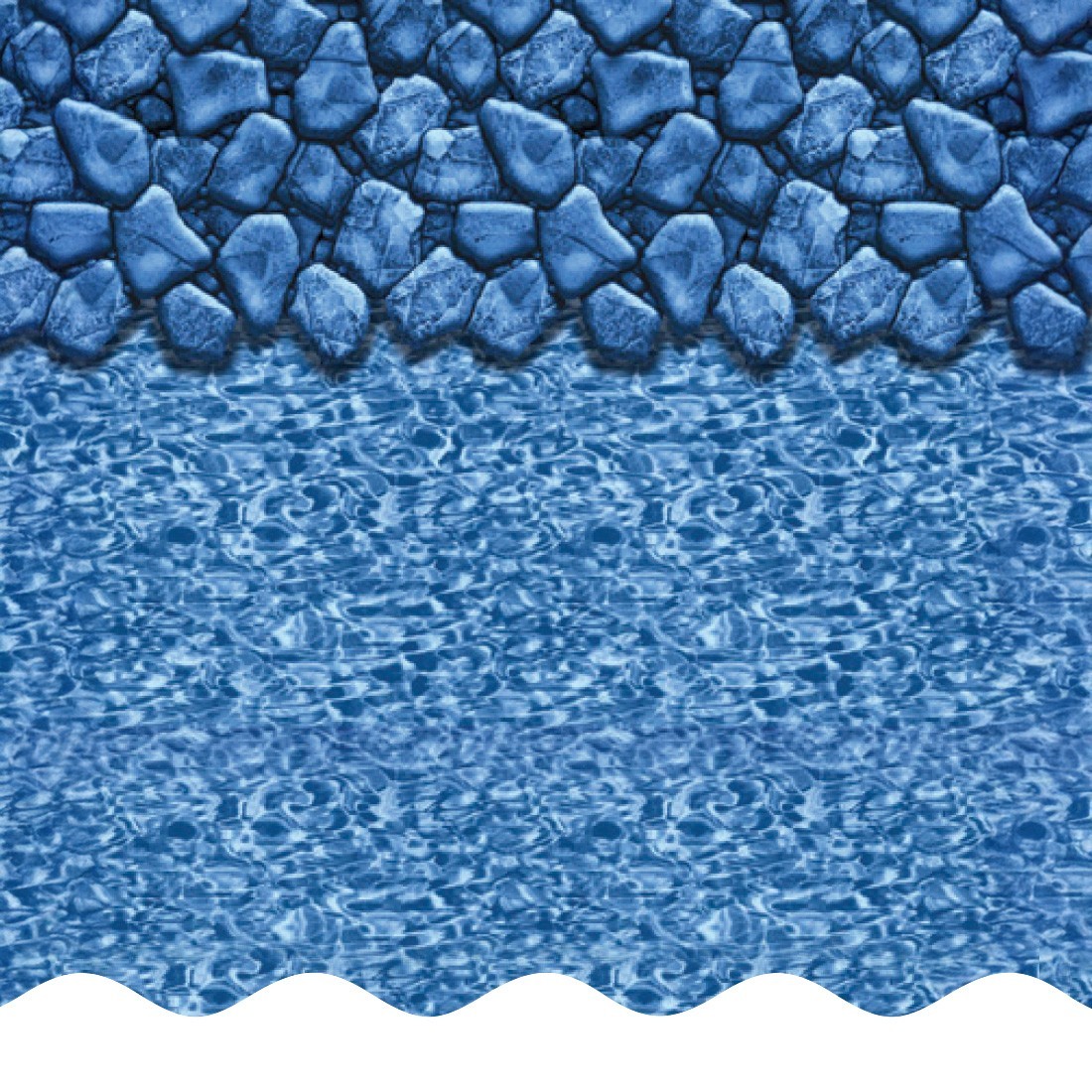 Smartline 15′ x 24′ x 54″ Oval 25 Gauge Overlap Above Ground Swimming Pool Liner