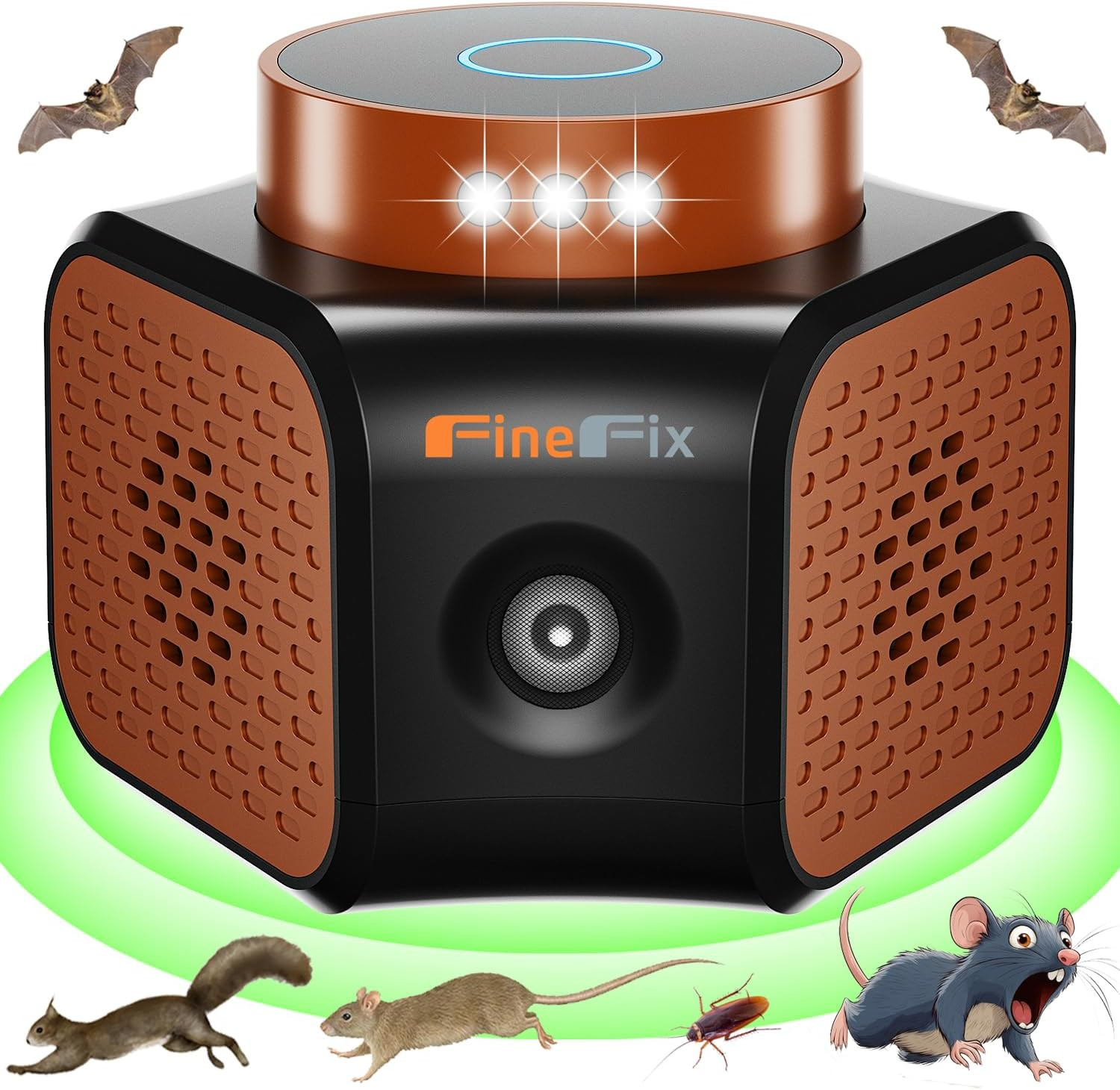 Ultrasonic Pest Repeller Indoor, Mouse Repellent Ultrasonic Plug-In | 4 Operatin