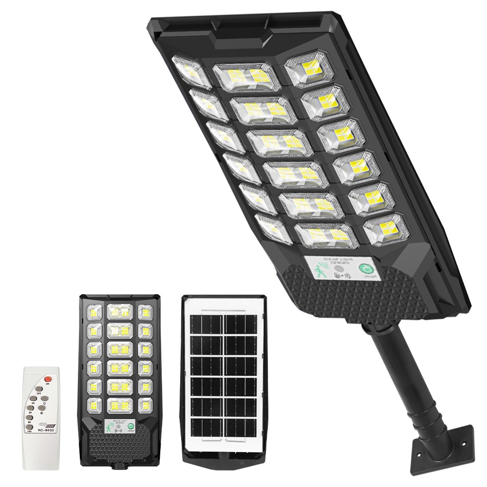 2 Pack Commercial 1000000LM LED Dusk to Dawn Solar Street Light Road Area Lamp