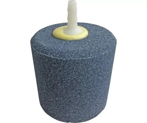 Active Aqua Air Stone 2″ x 2″ x 0.25″ Cylinder Aerates & Circulates, Fish- Hydro
