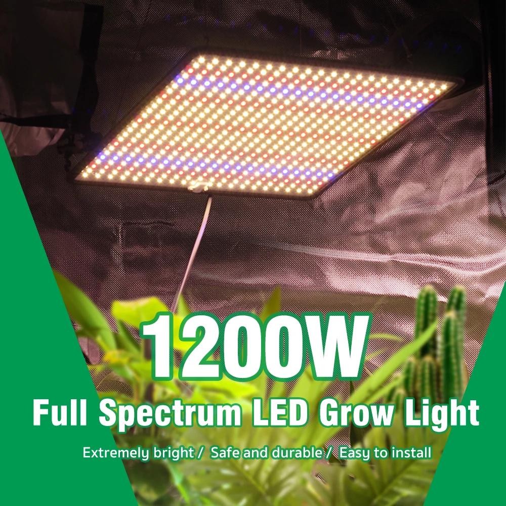 500/225 LED Grow Light Panel Full Spectrum Lamp for Indoor Plant Veg Flowers