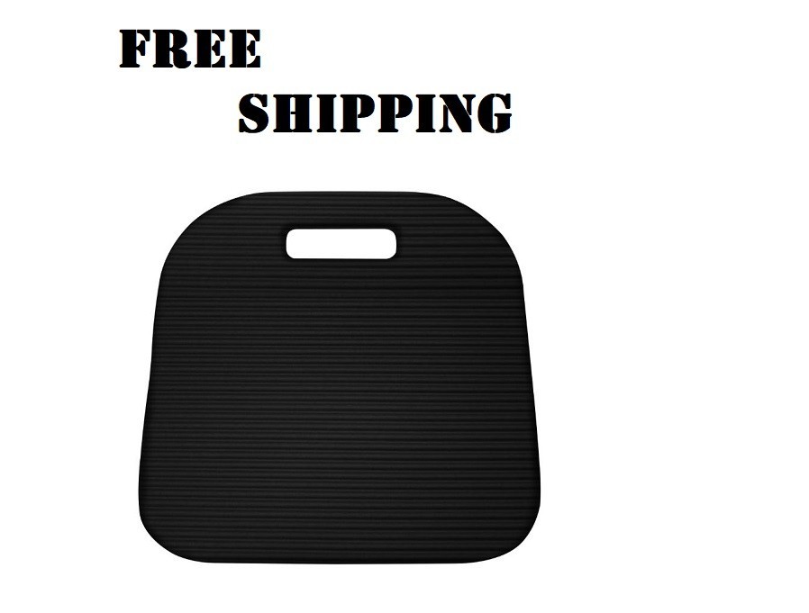 Comfortable Soft Foam Stadium Seat Cushion, Multi-Purpose Seat Cushion, Black