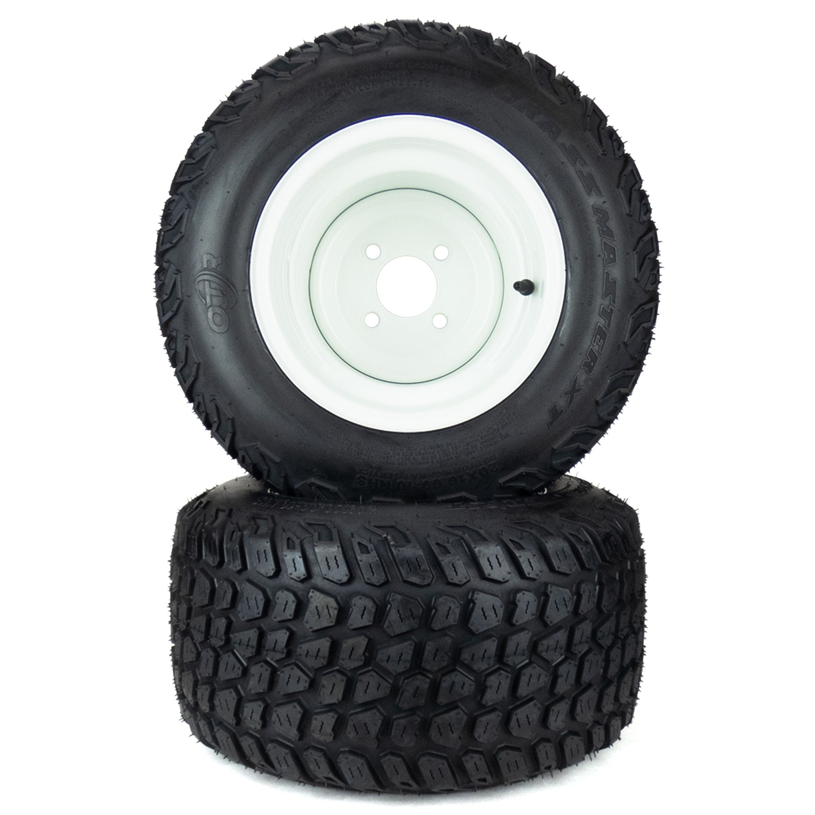 (2) Grassmaster XT Tire Assm 20×10.00-10 Country Clipper Boulevard 48″ D3353
