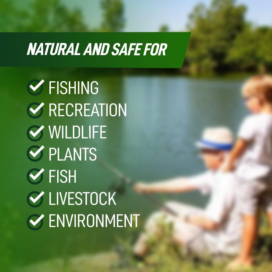 32 oz Pond Cleaner for Muck Sludge Removal Natural Look Maintenance