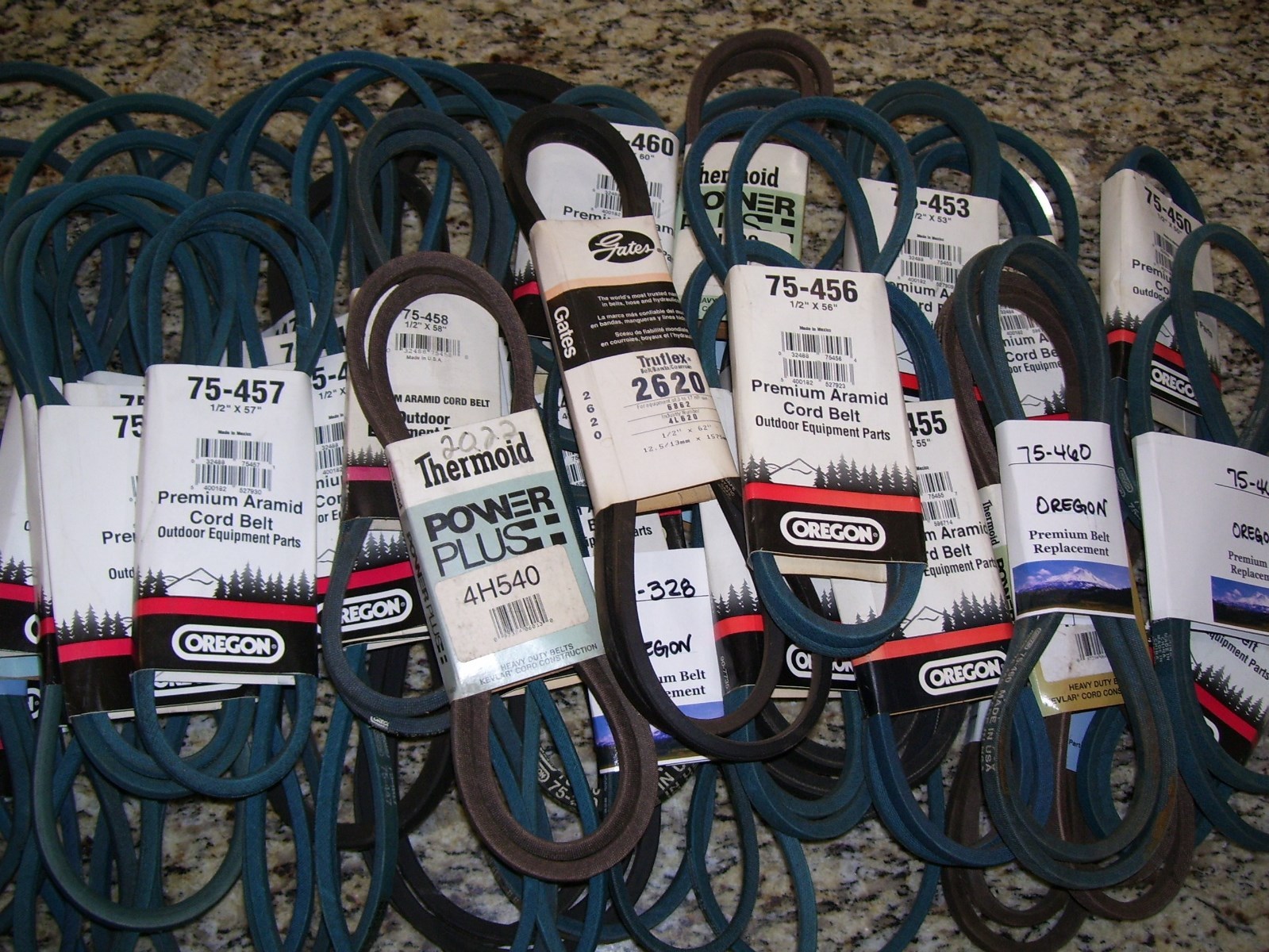 Premium Replacement Belts Oregon, Thermoid, Gates, Murray, Briggs & Stratton