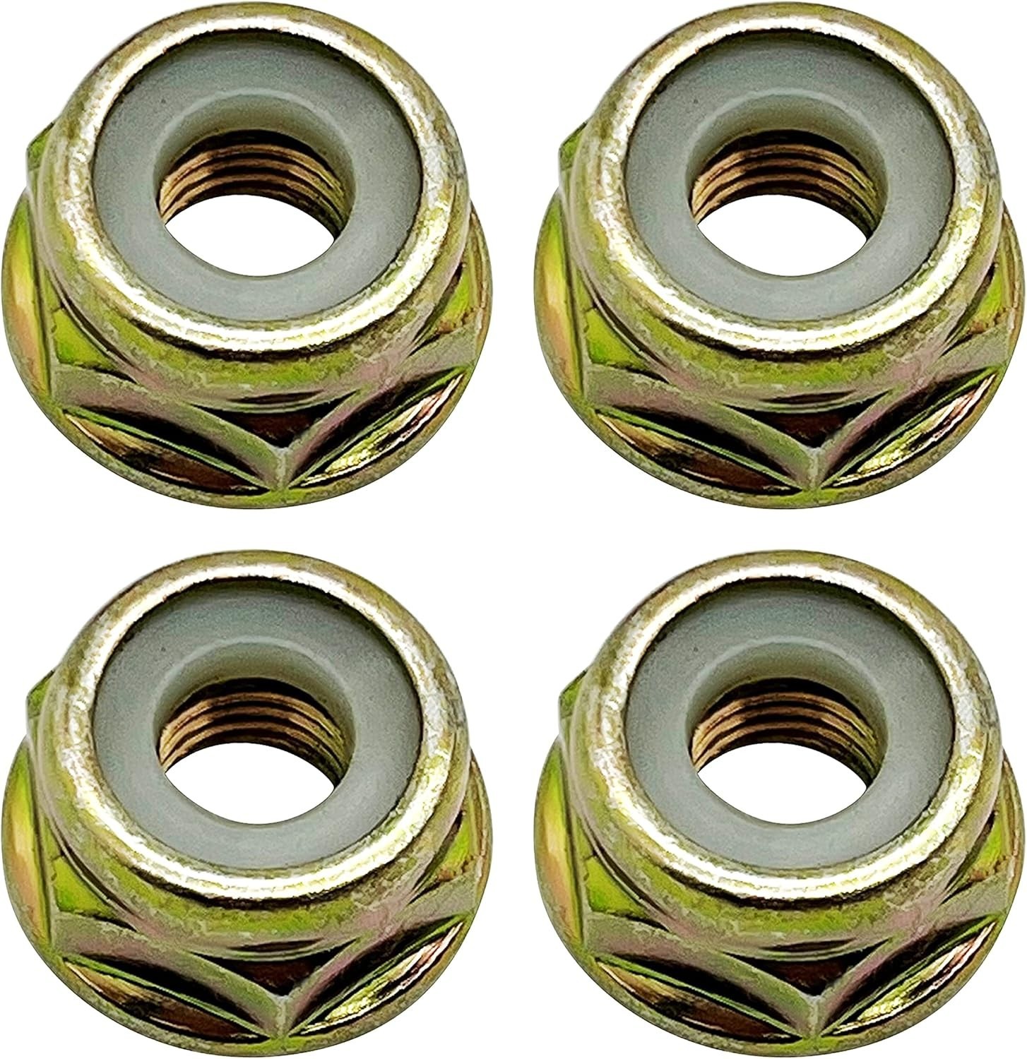 Universal Left Hand Thread Blade Nut M10 x 1.25 Replacement for String 4 PCS