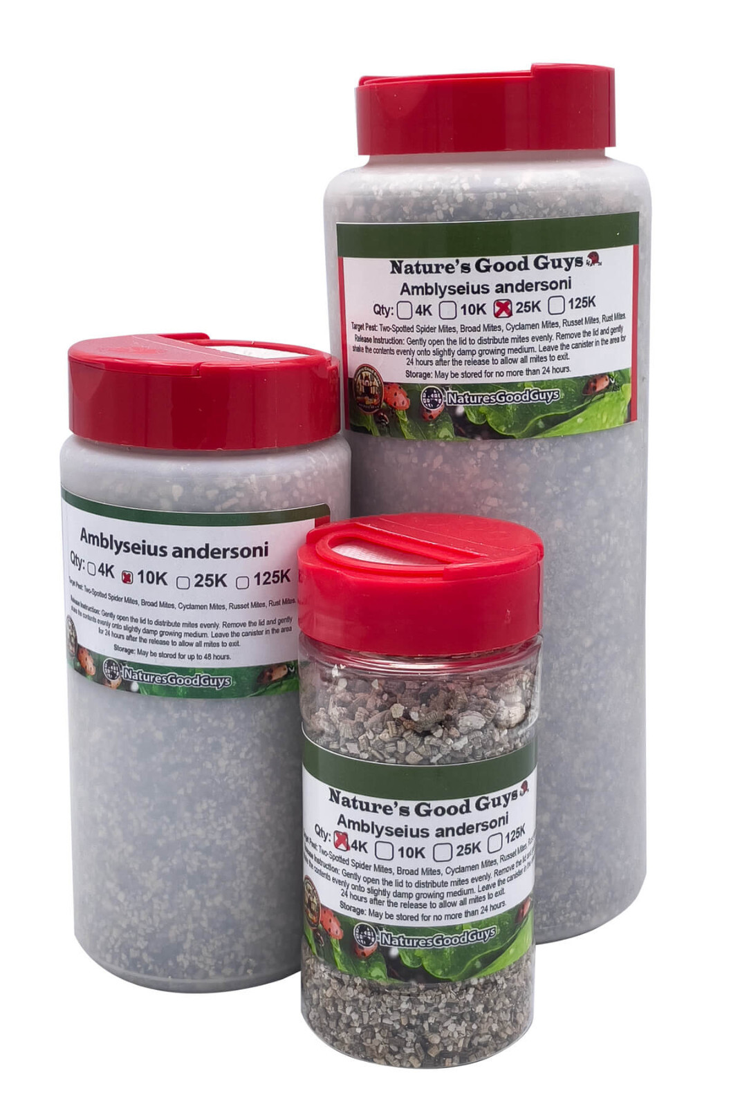 NaturesGoodGuys – Amblyseius andersoni – Predatory Spider Mite Control