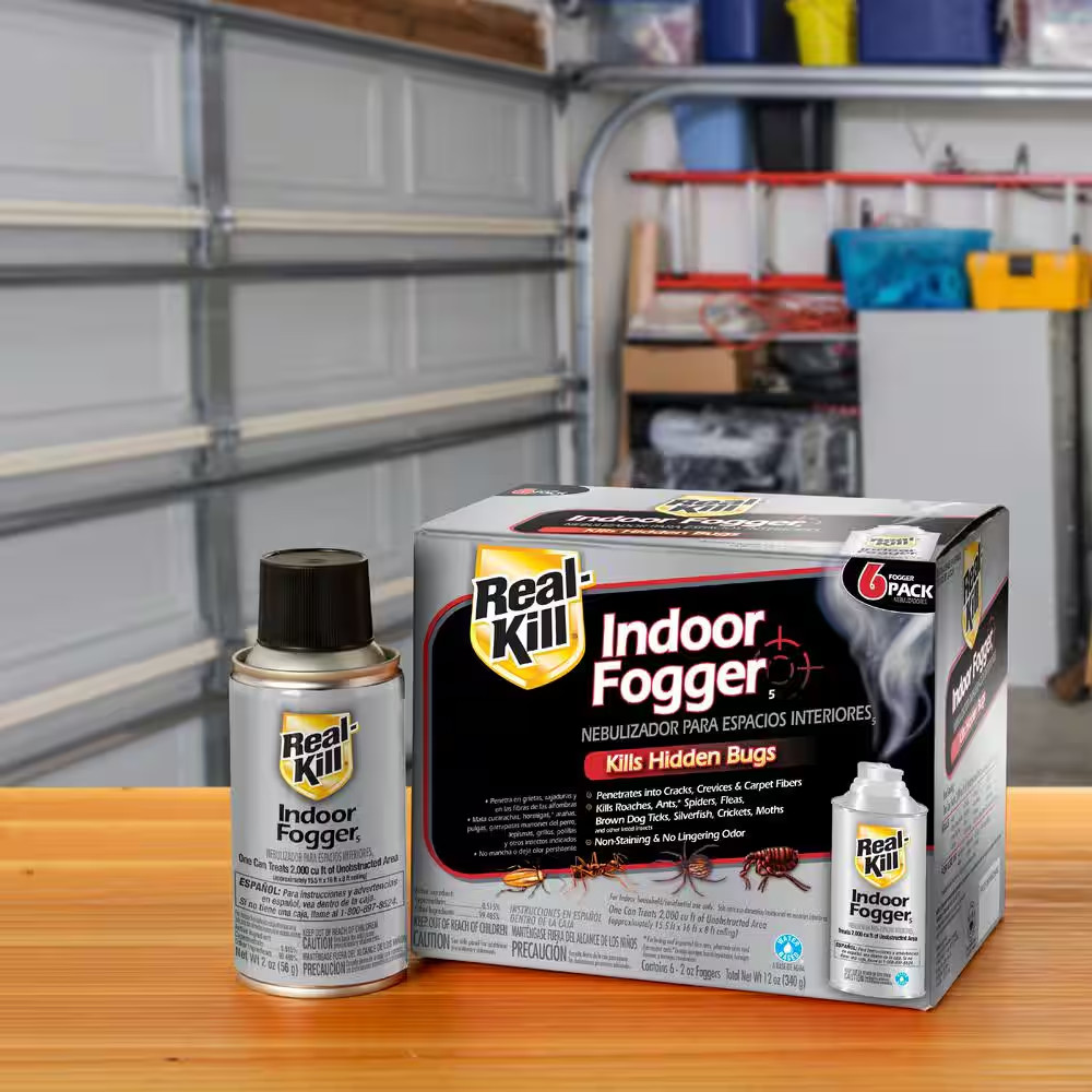 6 Can Fogger Insect Killer Bomb Indoor Bug Roach Spider Flea Tick Bed Kill