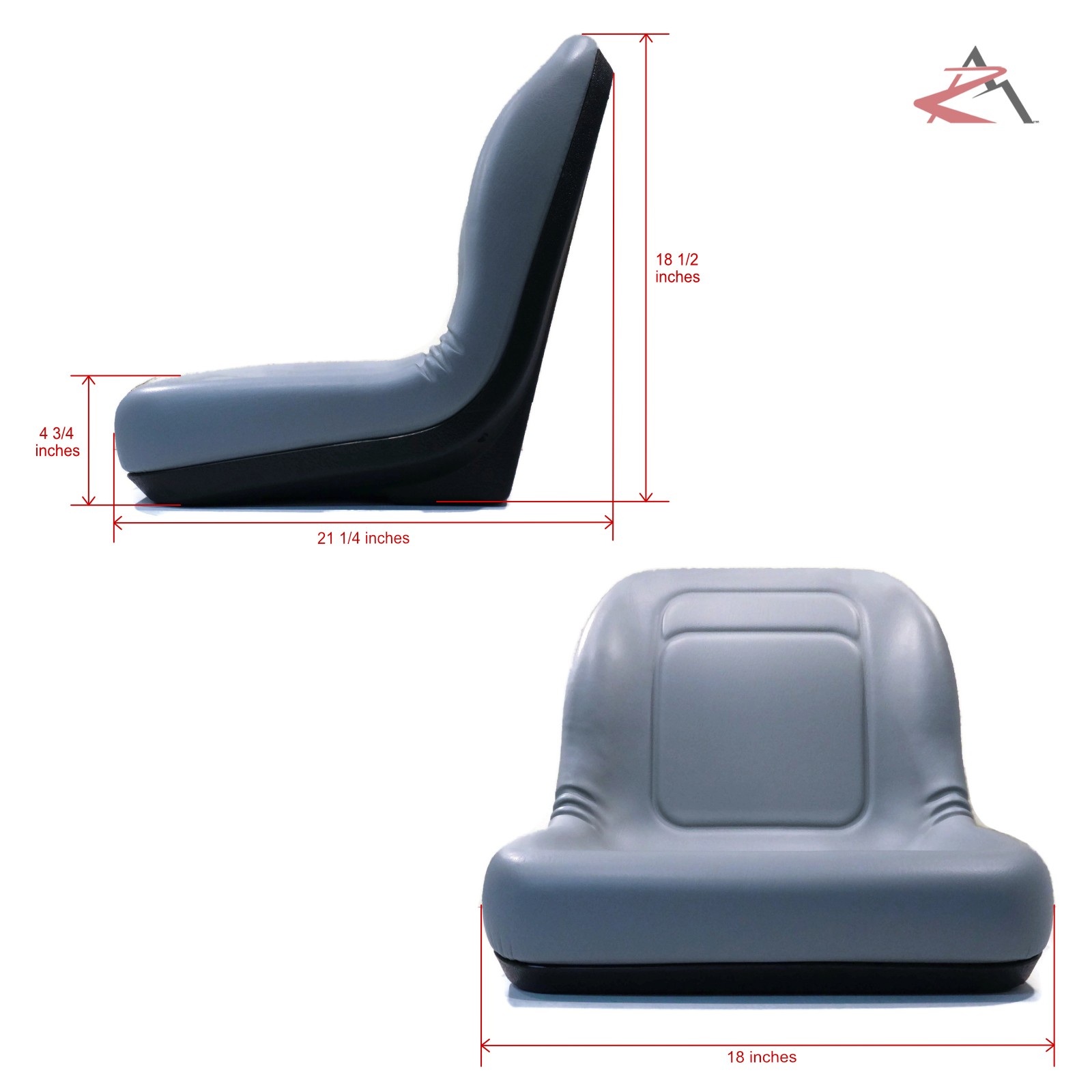 HIGH BACK SEAT for Toro Timecutter SS Mowers 99-7281 106-6672 112-2923 119-8829