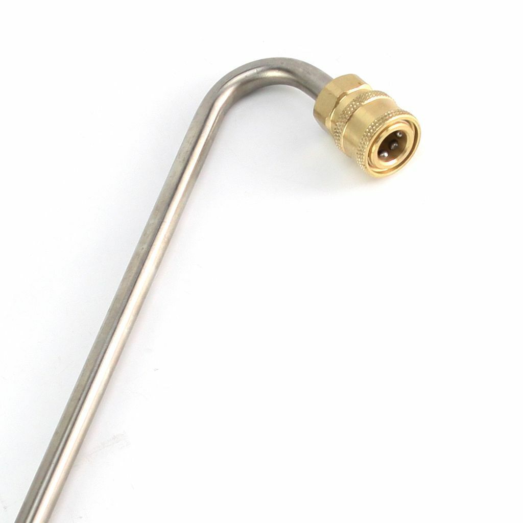 High Pressure Rod Washer Extension Gutter Rod Cleaner Wand Attachment Accessory
