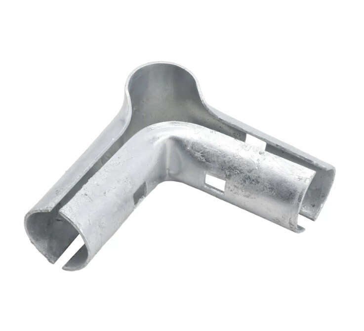 Chain Link 1 3/8″ x 1 3/8″ Corner Line Rail Clamp Galvanized Steel (Pack of 4)