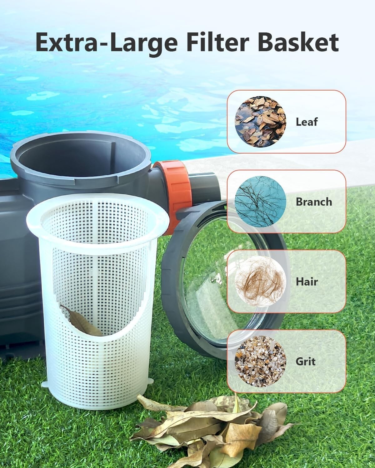 3.0 HP Variable Speed Swimming Pool Pump