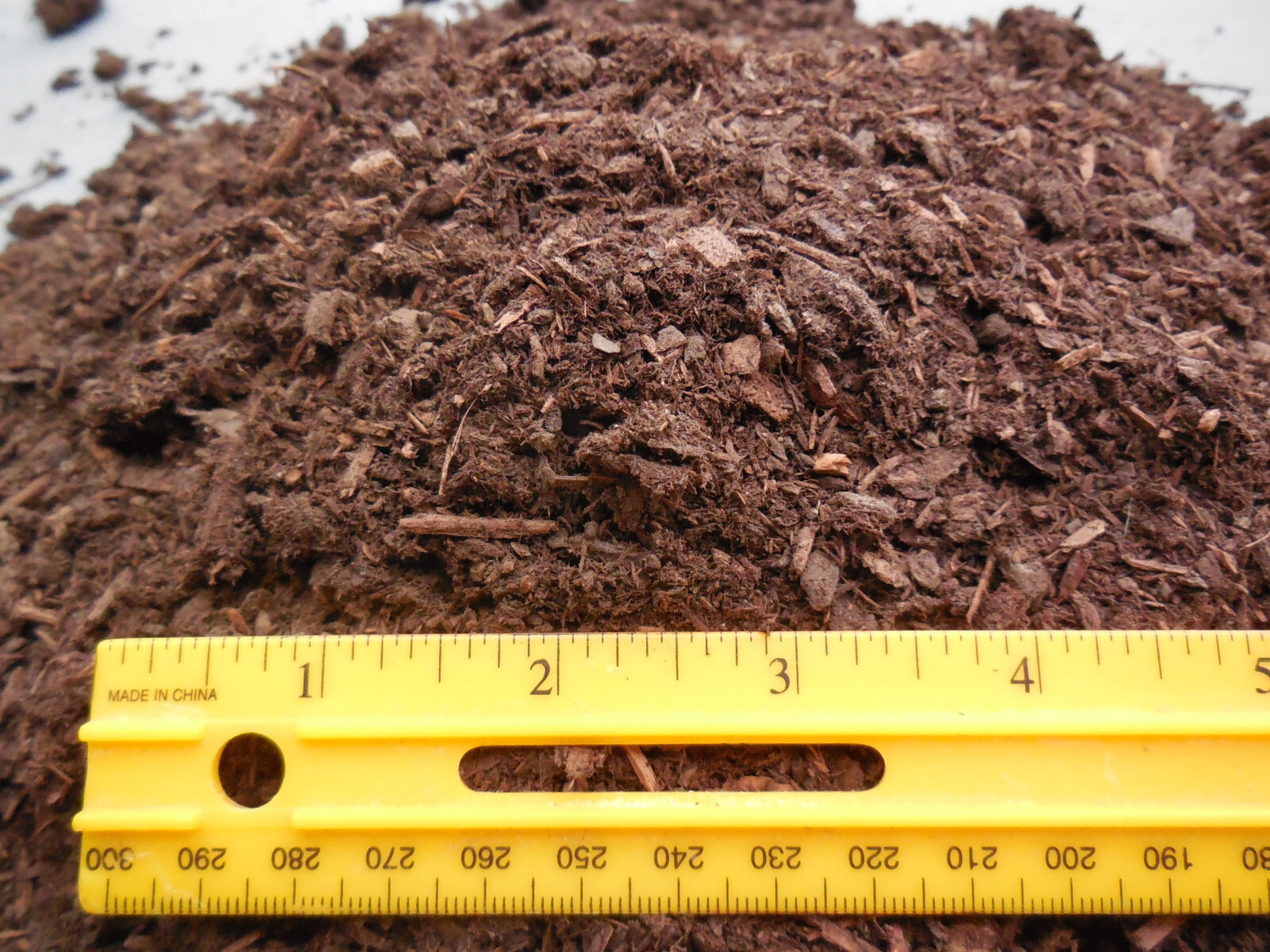 Aged Fine Fir Bark – 3/8 minus – Choose from 15 Ounces to 12 Gallons