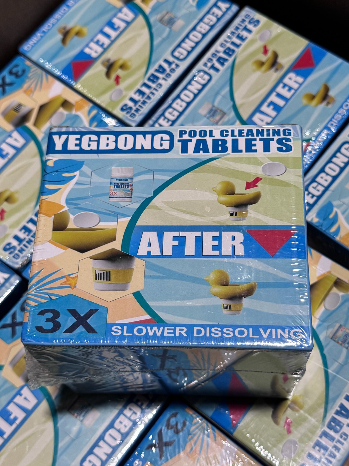 Yegbong pool cleaning tablet – 100pcs
