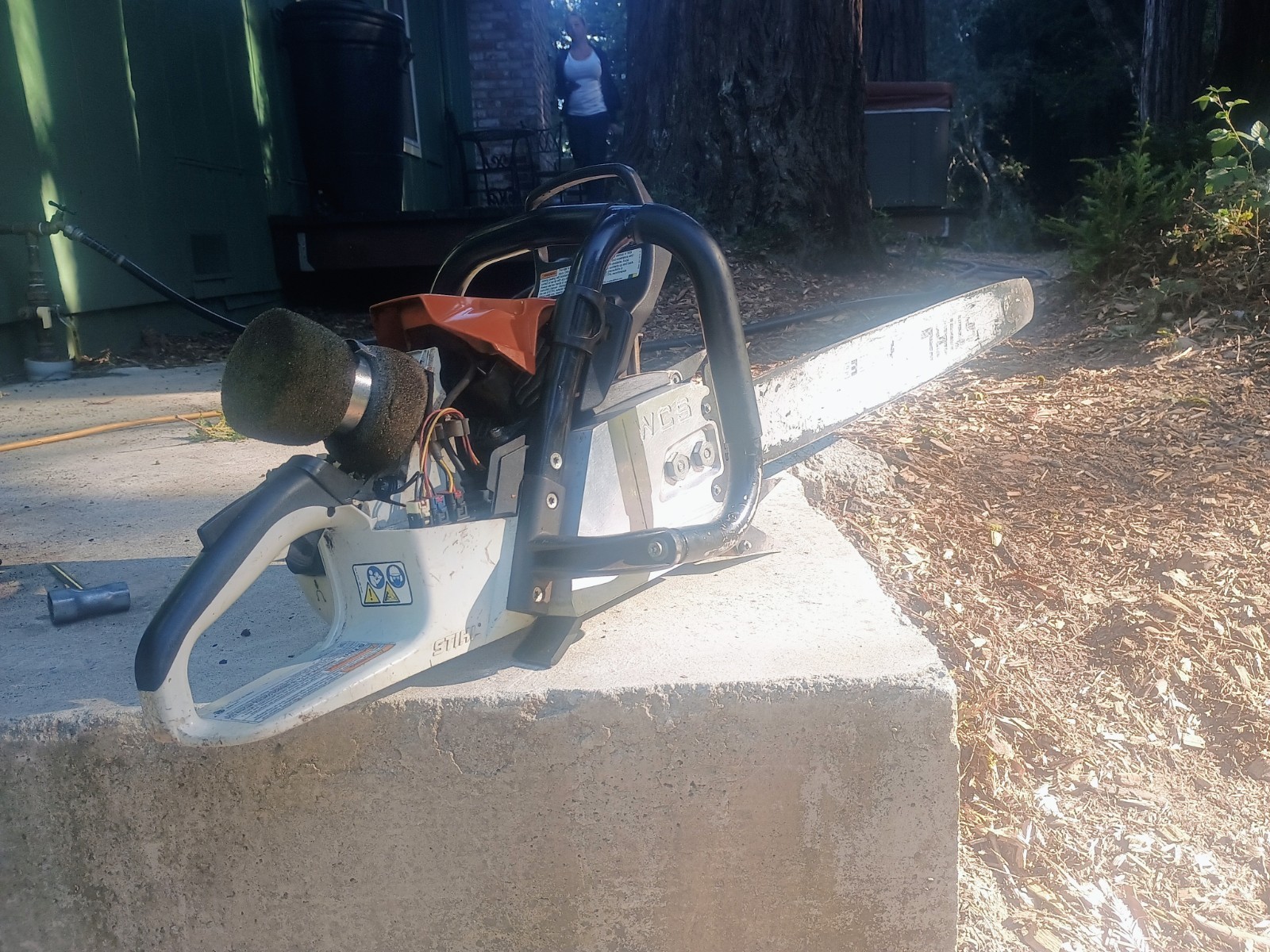 Stihl MS500i Fuel Injected West Coast Saw Used Chainsaw