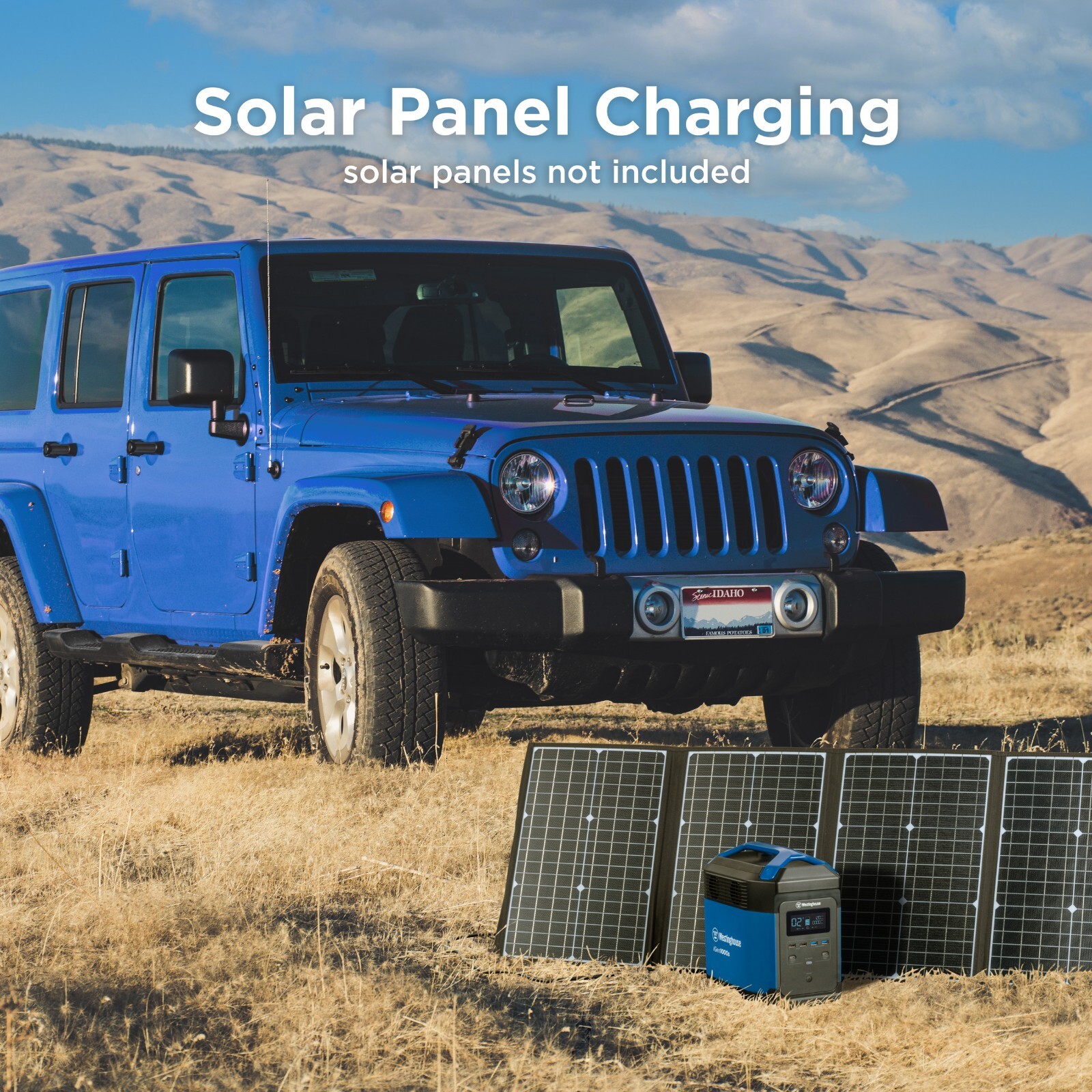 Westinghouse Open Box Power Station 1500/3000-Watt Lithium-Ion Solar Panel Ready