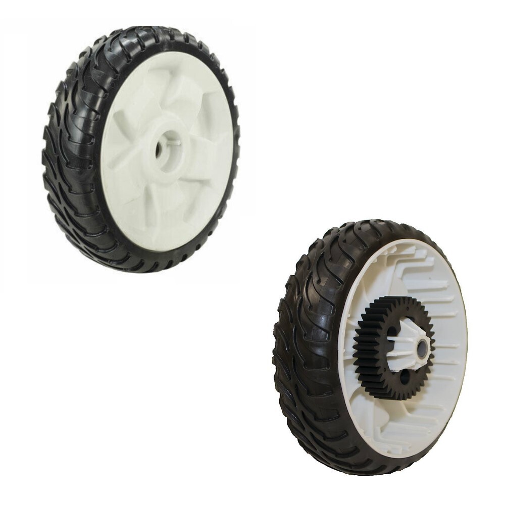Two 8″ Rear Wheel Fits Toro 20332 20333 20334 20352 20372 20373 RWD Lawn Mower