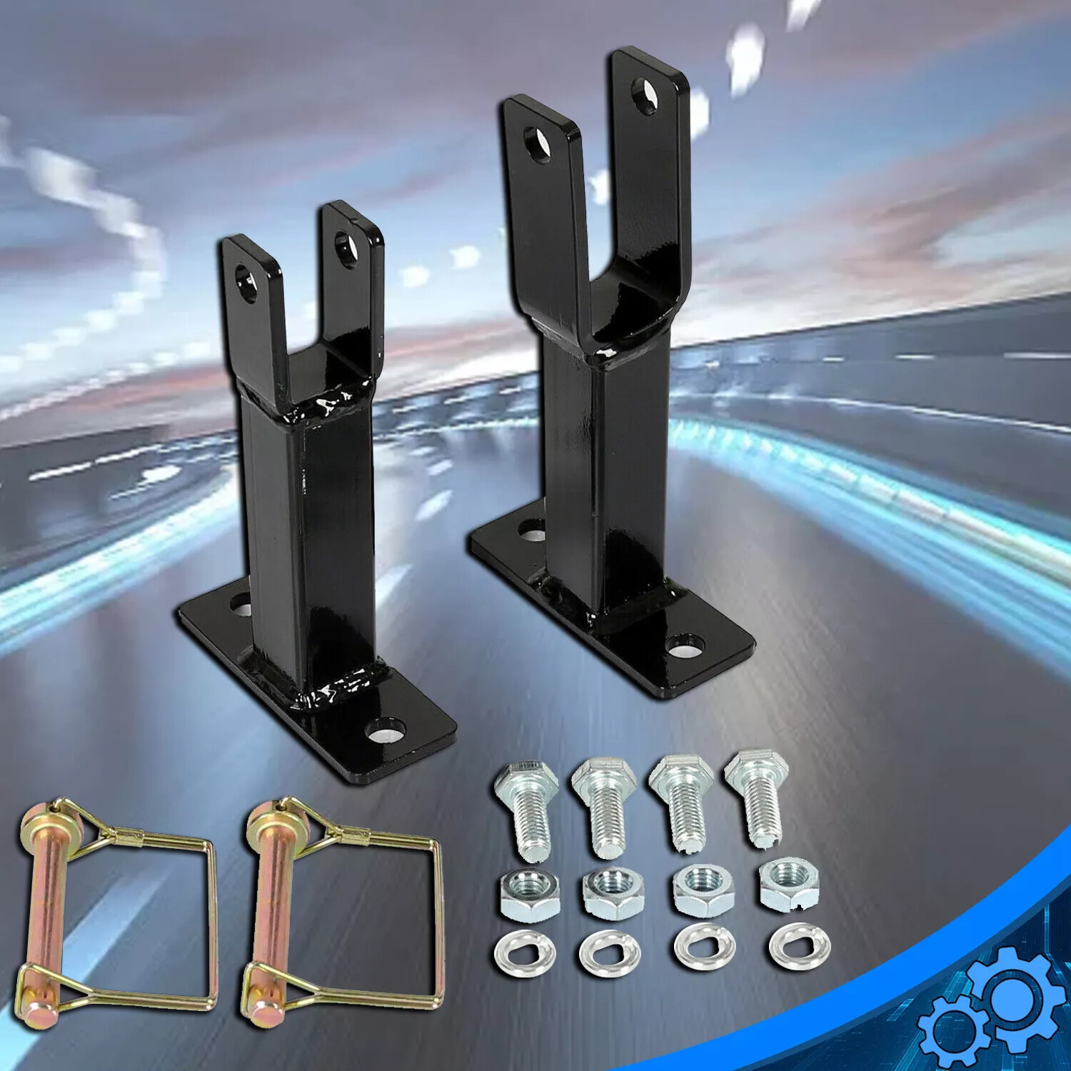 1 set Lockable Weeder Trimmer Rack Holder Carrier Mounts For Pickup/Trailer