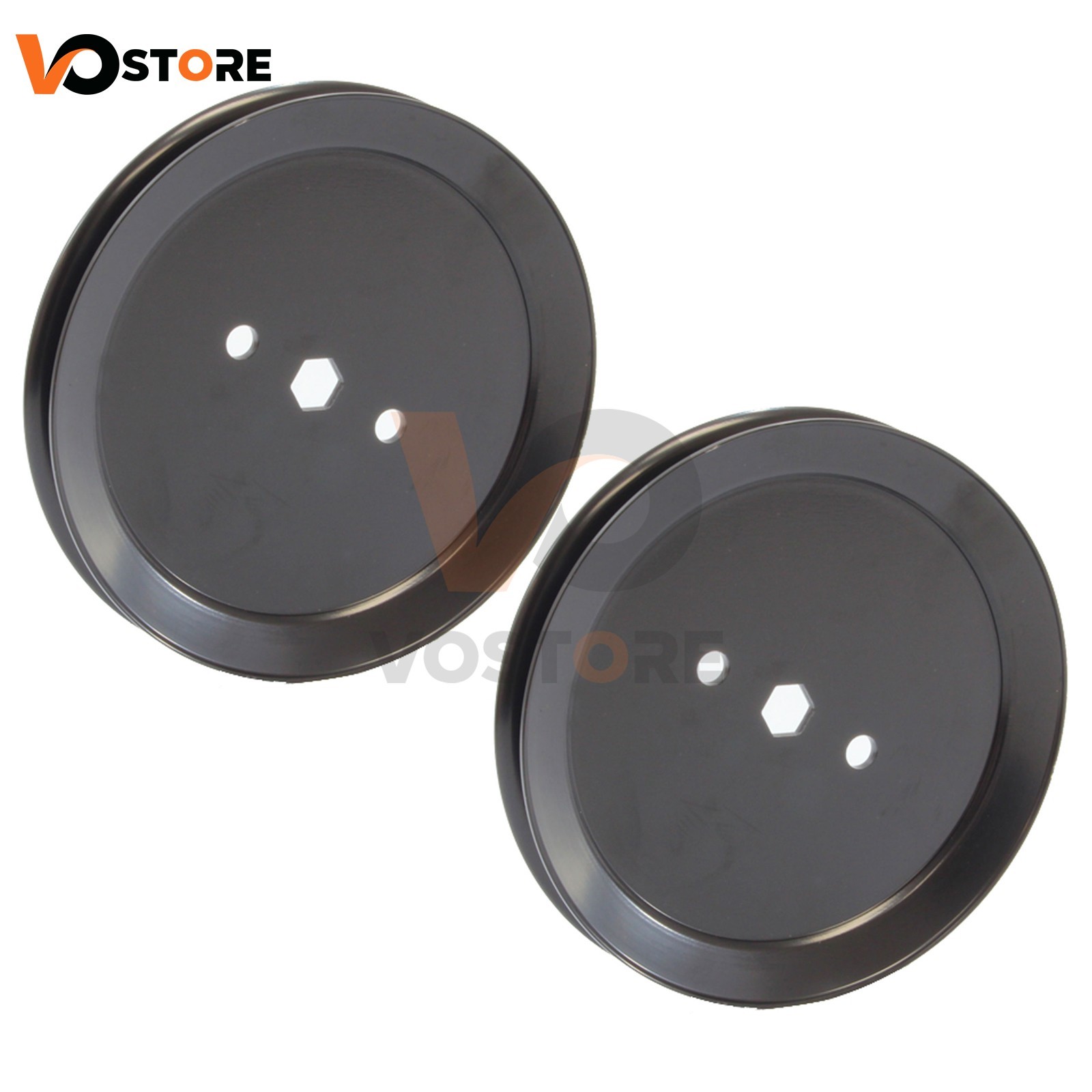 2PCS Mower Deck Pulley for John Deere GX20367 L100 L105 L107 L108 L110 L111 L118