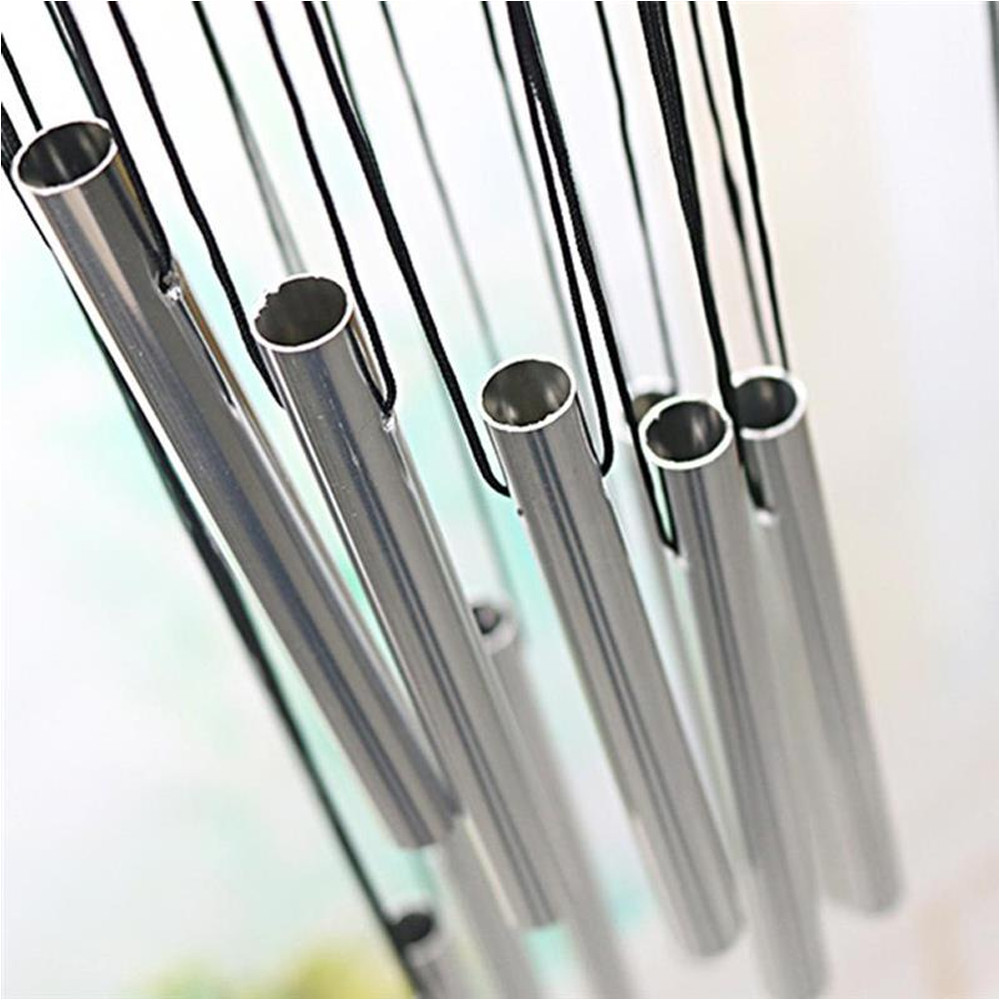 Solar Wind Chimes Lights LED Color Changing Hanging Lamp Garden Home Decor US