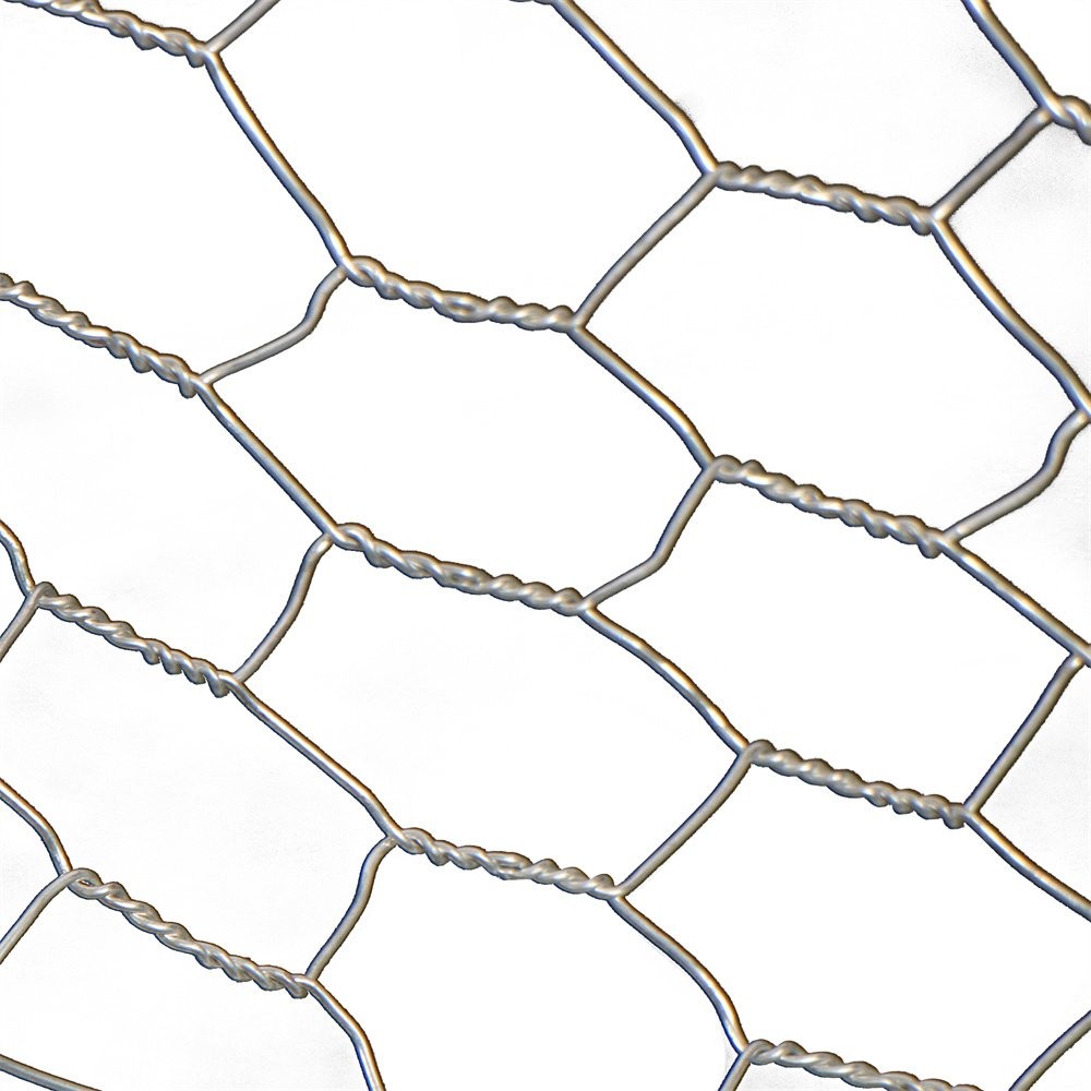 24In×100FT Chicken Wire Fencing Mesh Metal Floral Wire Fence Roll 1″ Hole Sliver