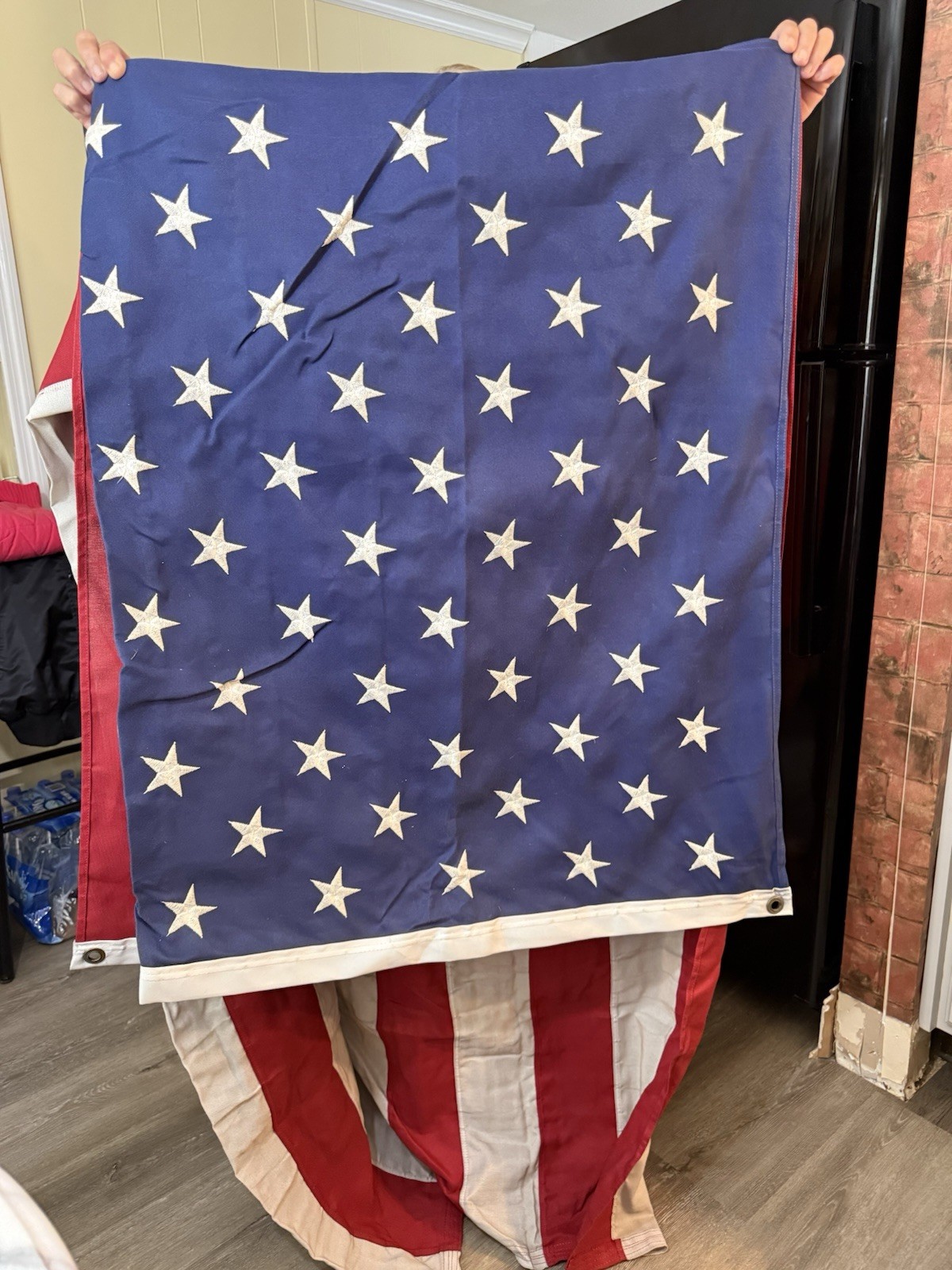 Rhoback co-branded 5’x8′ flag Duck Canvas 50 Stars