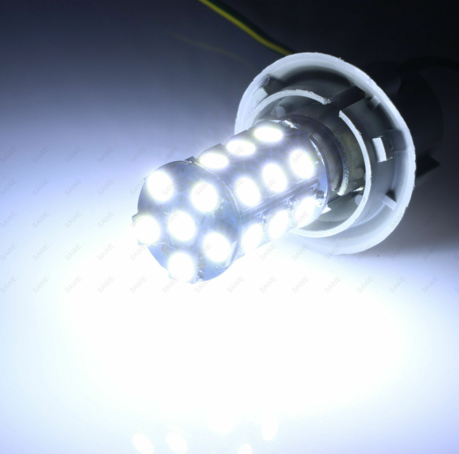2Pack 12V White 67 89 97 631 5007 5008 R5W R10W 1156 LED Bulb Mini BA15S for Car