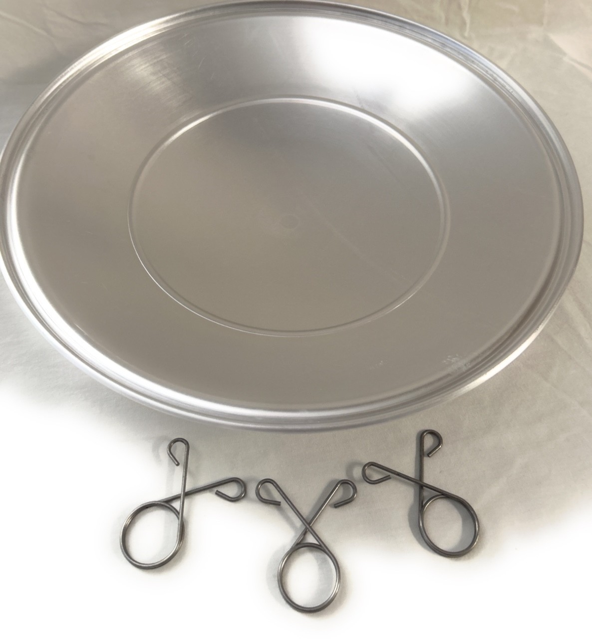 Aluminum ash catcher pan for 22″ Weber kettle