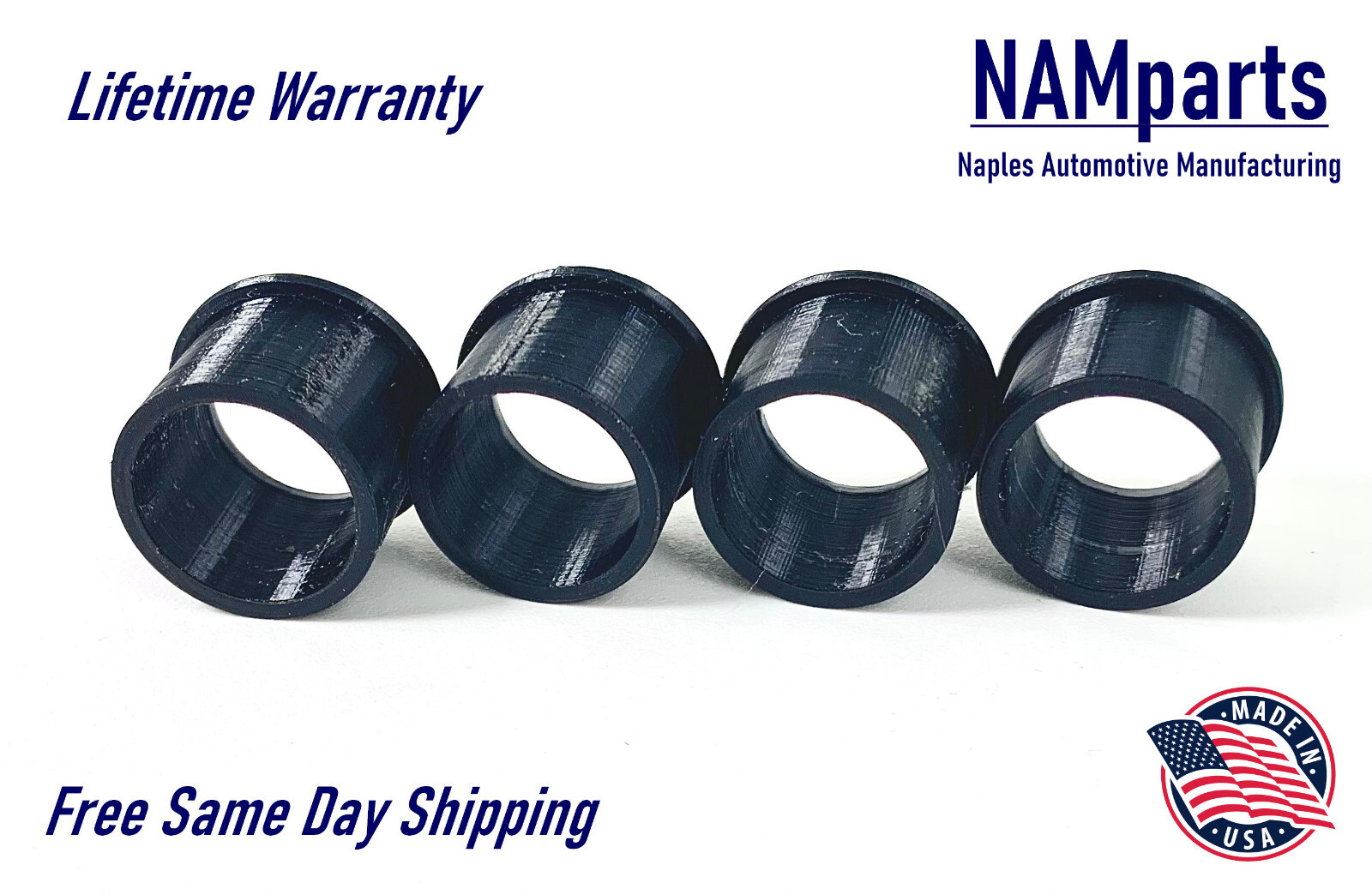 Lifetime Warranty 4 Pack Front Axle Bushing Husqvarna 532406013 Craftsman 406013