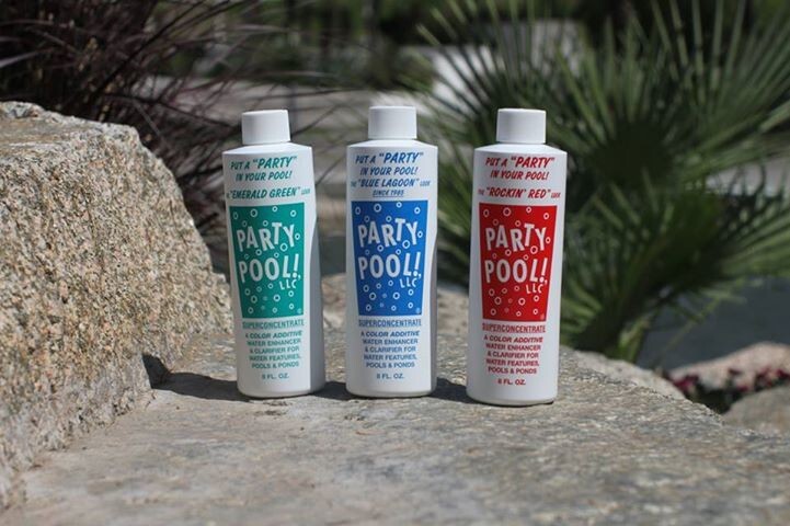 Party Pool Super-Concentrate Pool Dye GREEN BLUE RED – Gender Reveal Water Dye