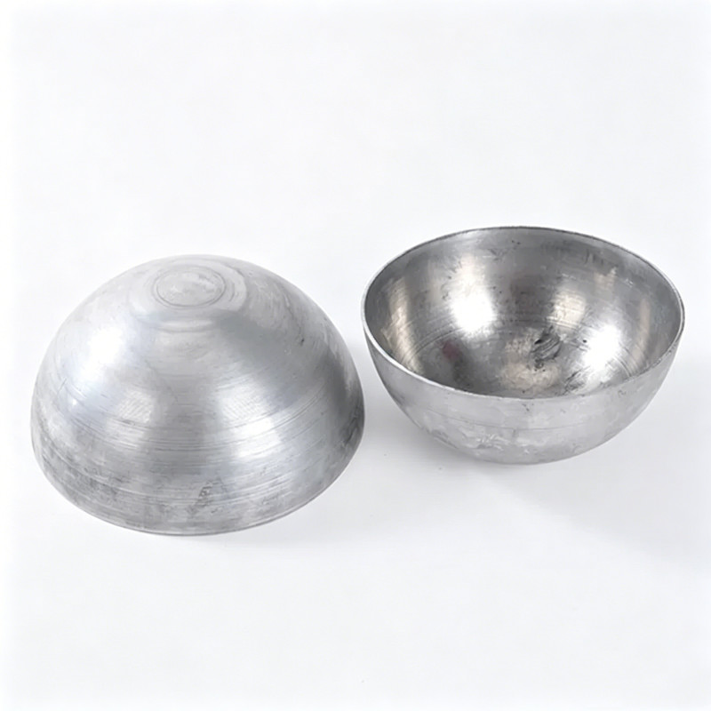 Aluminum Hemisphere Hollow Half Ball Ø20mm-500mm Railing End Cap Ornament Decor