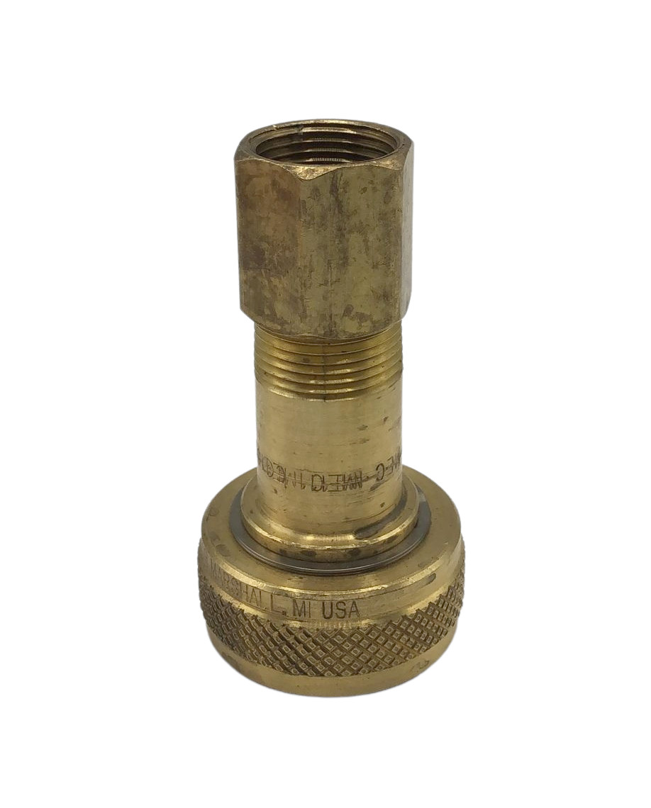 Female 1-3/4″ Acme Propane Connection To Female 3/4″ NPT FPT Pipe Thread Lpg