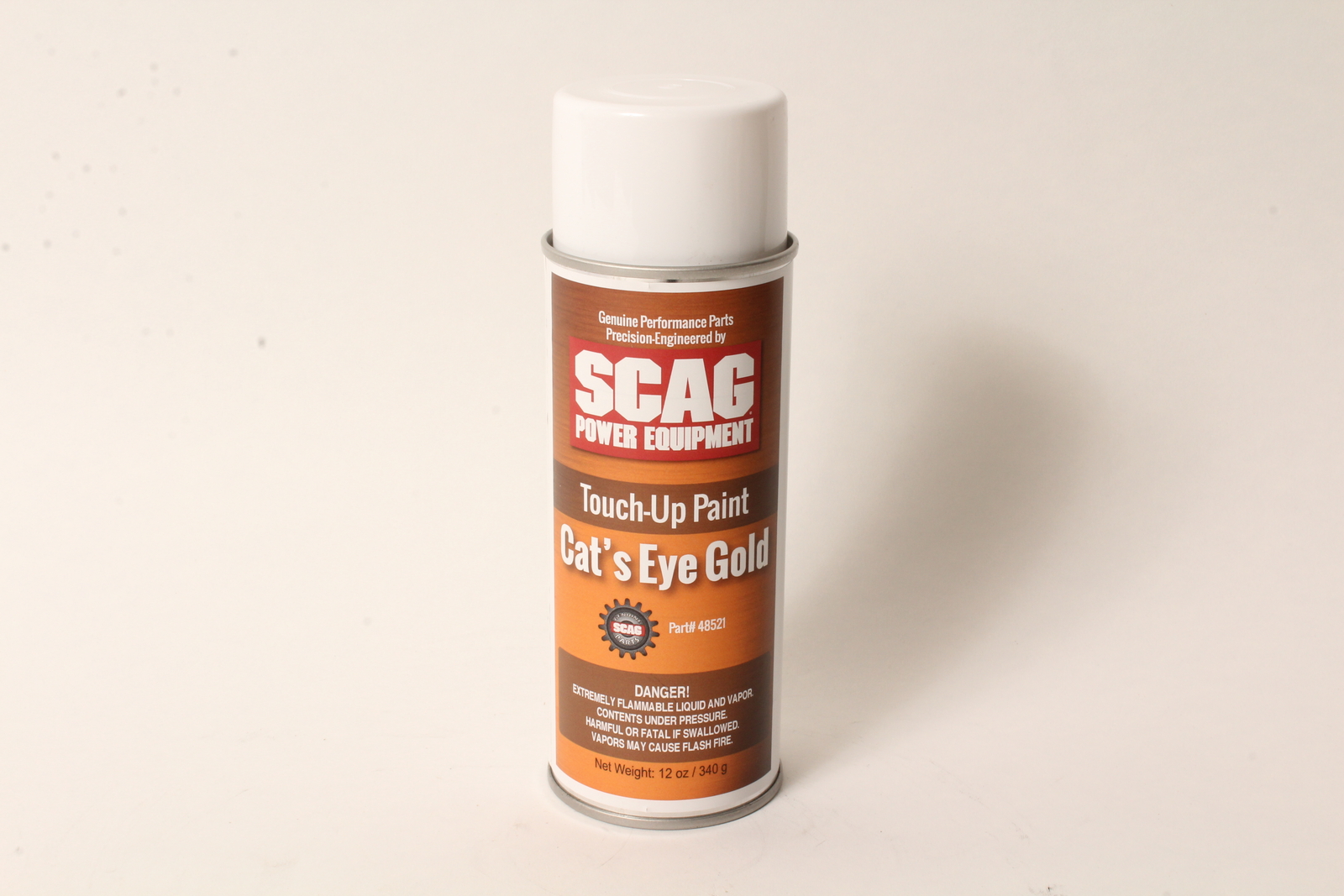 OEM Scag 48521 Orange Cat’s Eye Gold Spray Paint 12oz