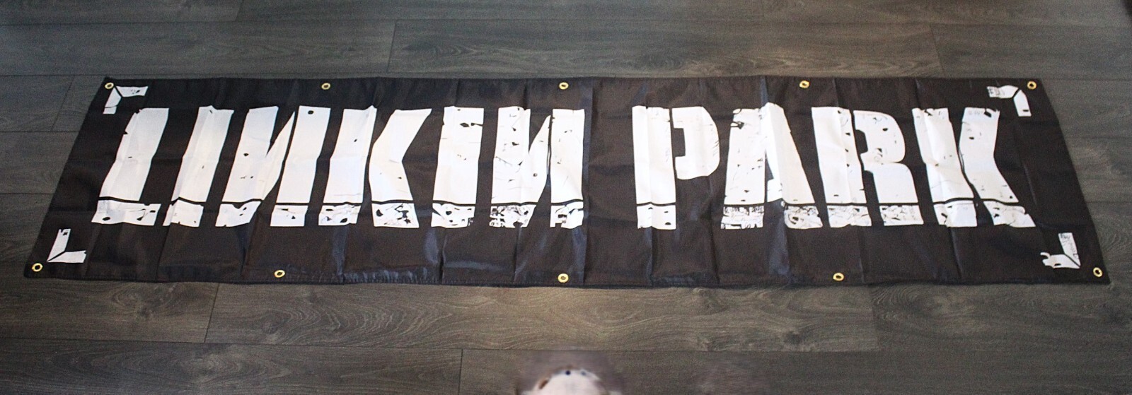 Linkin Park Banner Black Flag Big 2×8 feet Rap Metal Rock Band CD Concert Tour