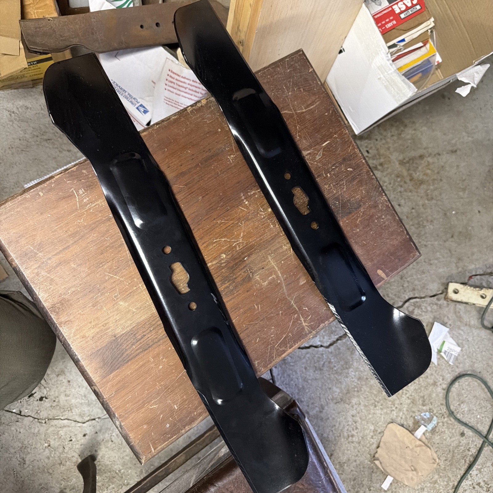 Club Cadet 742-05510 46 in High Lift Lawn Mower Blade Set S-Shape BL-10