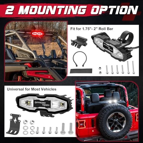 Chase Light UTV Tail Lights LED Chasing 5 Modes (Strobe, Brake, Reverse,